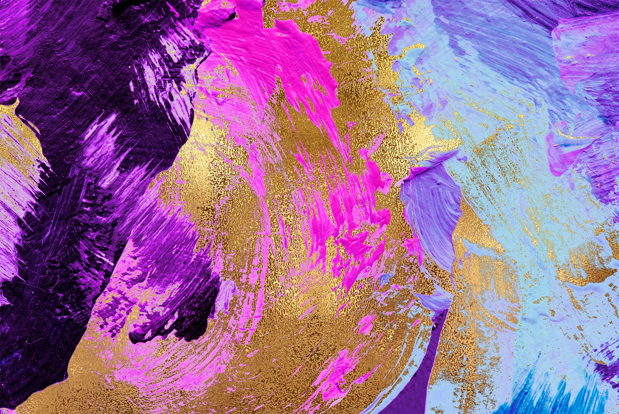 Gold & Painted Backgrounds