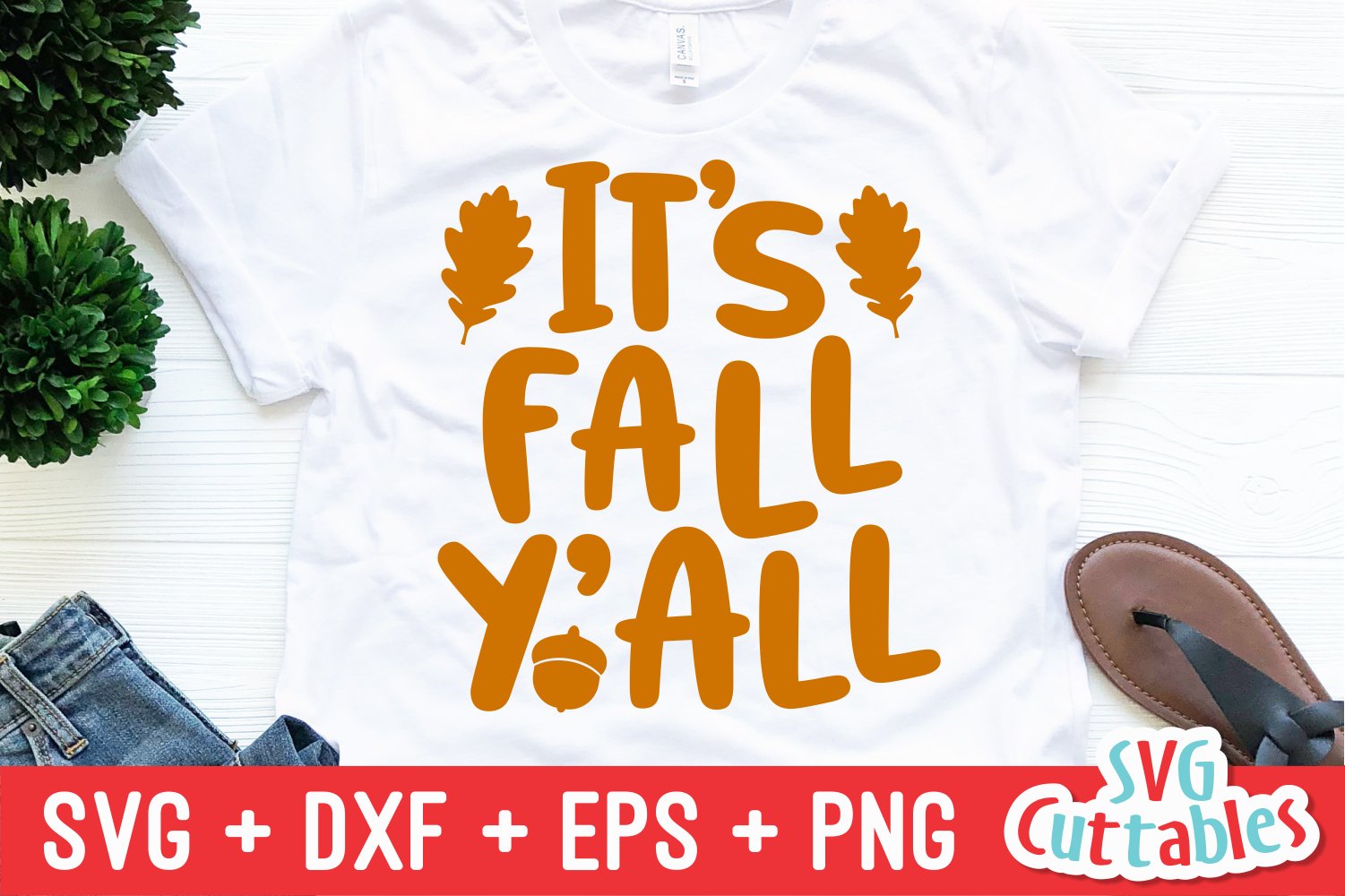 Fall Svg Its Fall Yall Autumn Shirt Design 119398 Cut Files Design Bundles