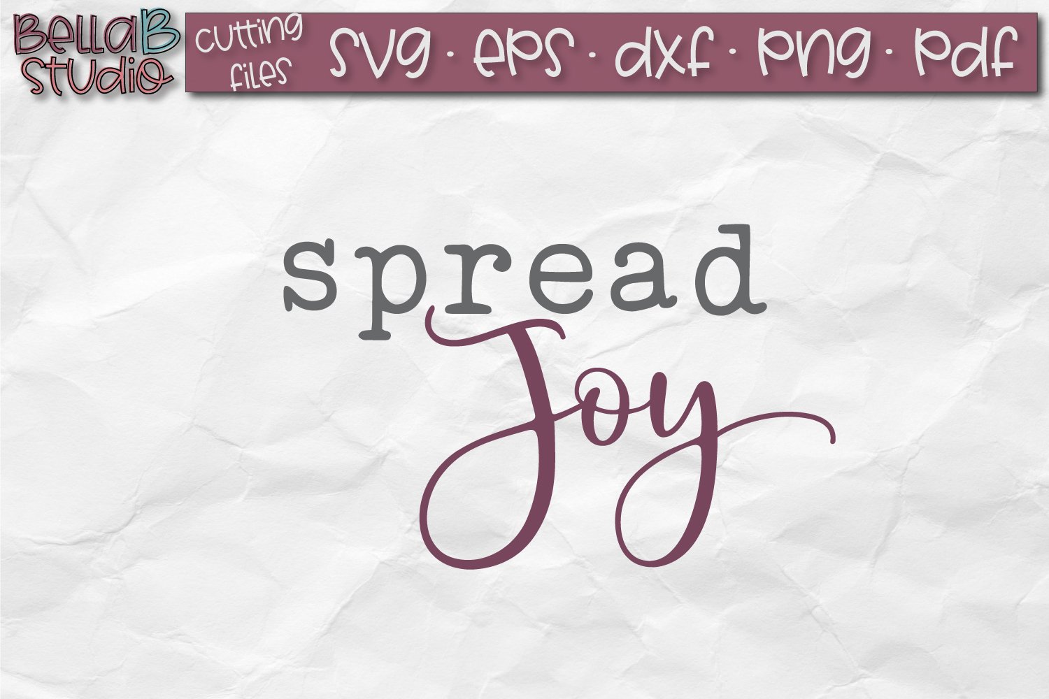Spread Joy SVG, Christmas SVG, Wood Sign SVG (125040) SVGs Design