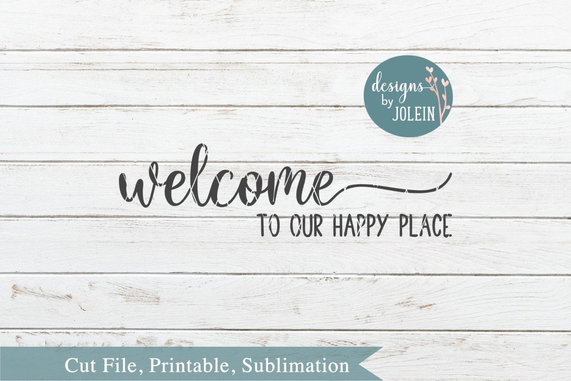 to our happy place SVG, png, eps, DXF, sublimation (354020