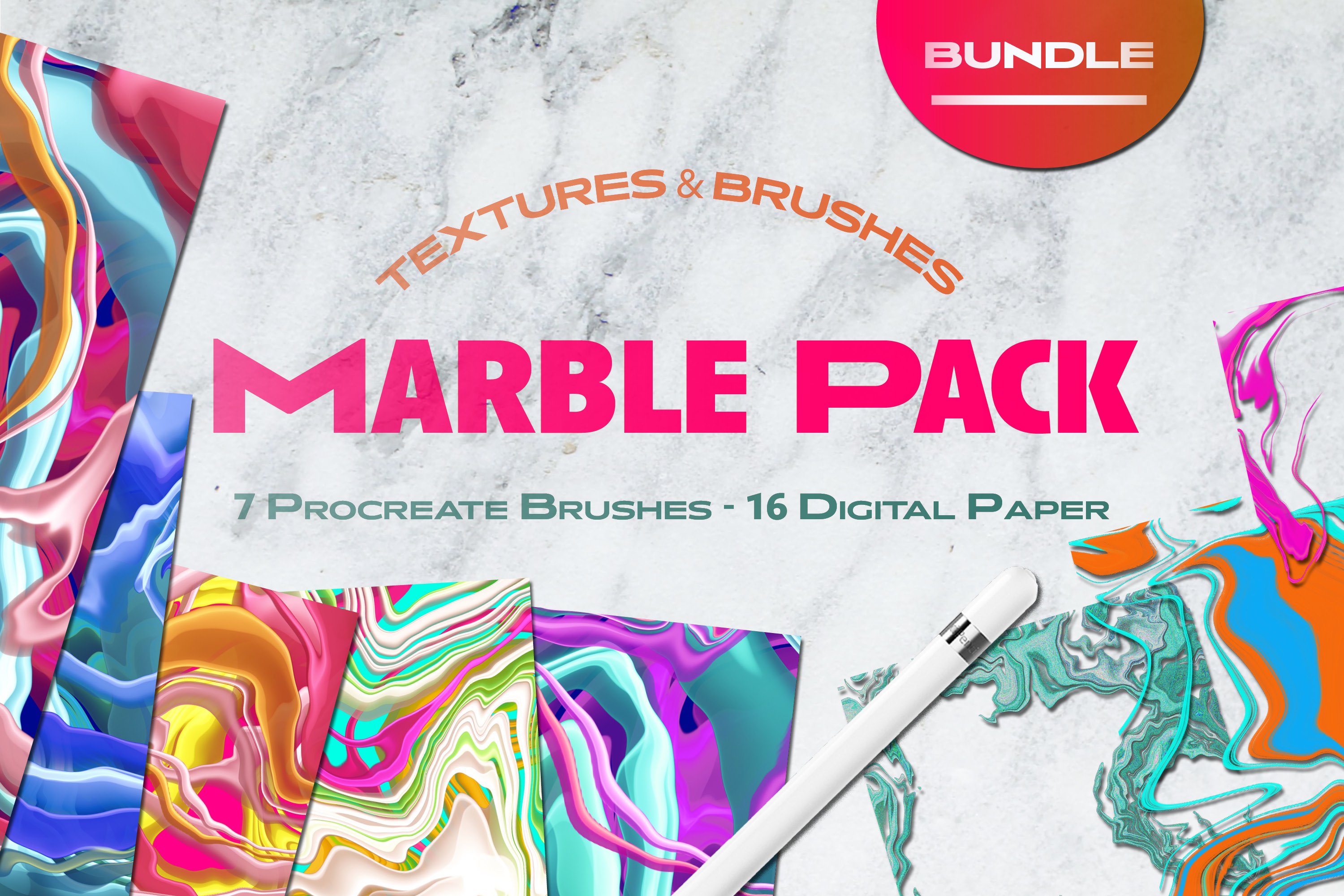 Download BIG CRAFT Bundle Texture Digital Papers Brushes Fonts (844534) | Elements | Design Bundles