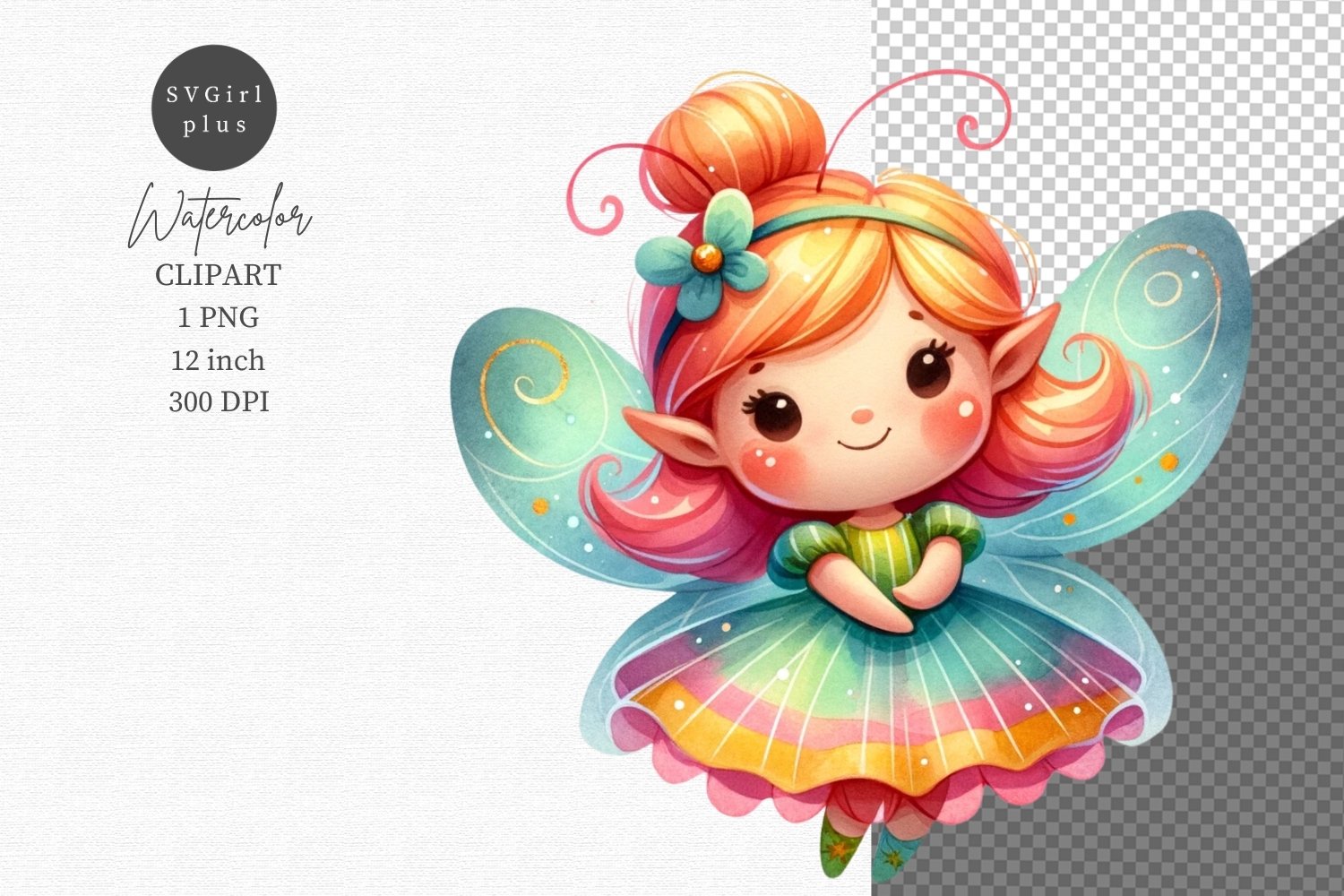 Sugar plum fairy clipart, Fairy clipart, Watercolor