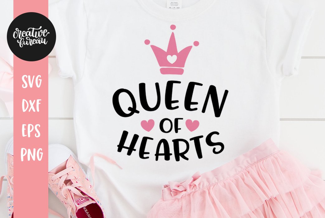 Queen Of Hearts Svg Dxf Valentine S Day Svg Dxf Cut File 3133 Svgs Design Bundles