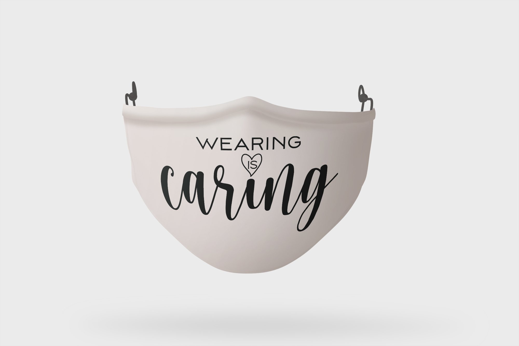 Download Wearing Is Caring Svg Dxf Eps Png Face Mask Quotes Svg 790449 Cut Files Design Bundles