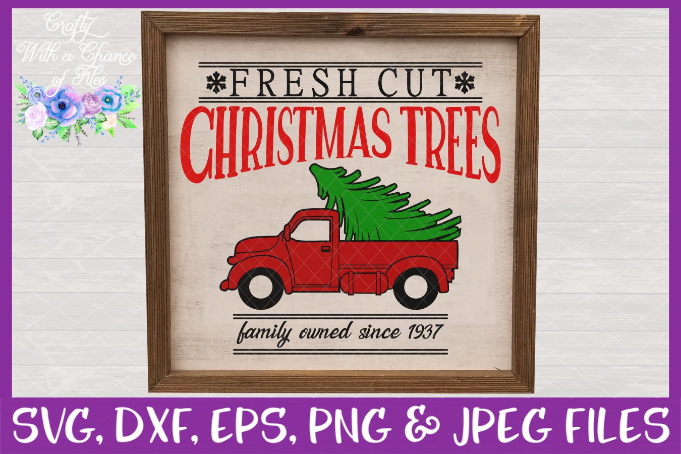 Fresh Cut Christmas Trees SVG Rustic Christmas SVG (149984) SVGs