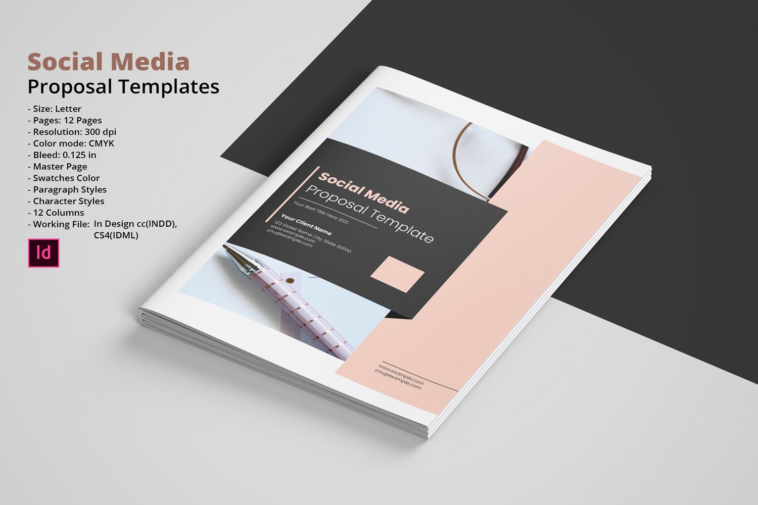 Social Media Proposal Template Free