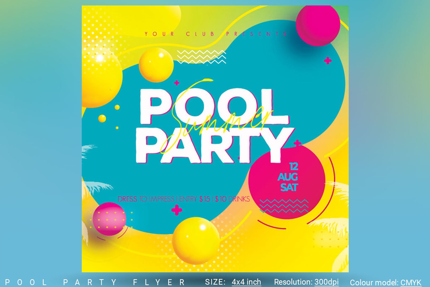 Pool Party Flyer (807744) Pool Party Flyer (807744)