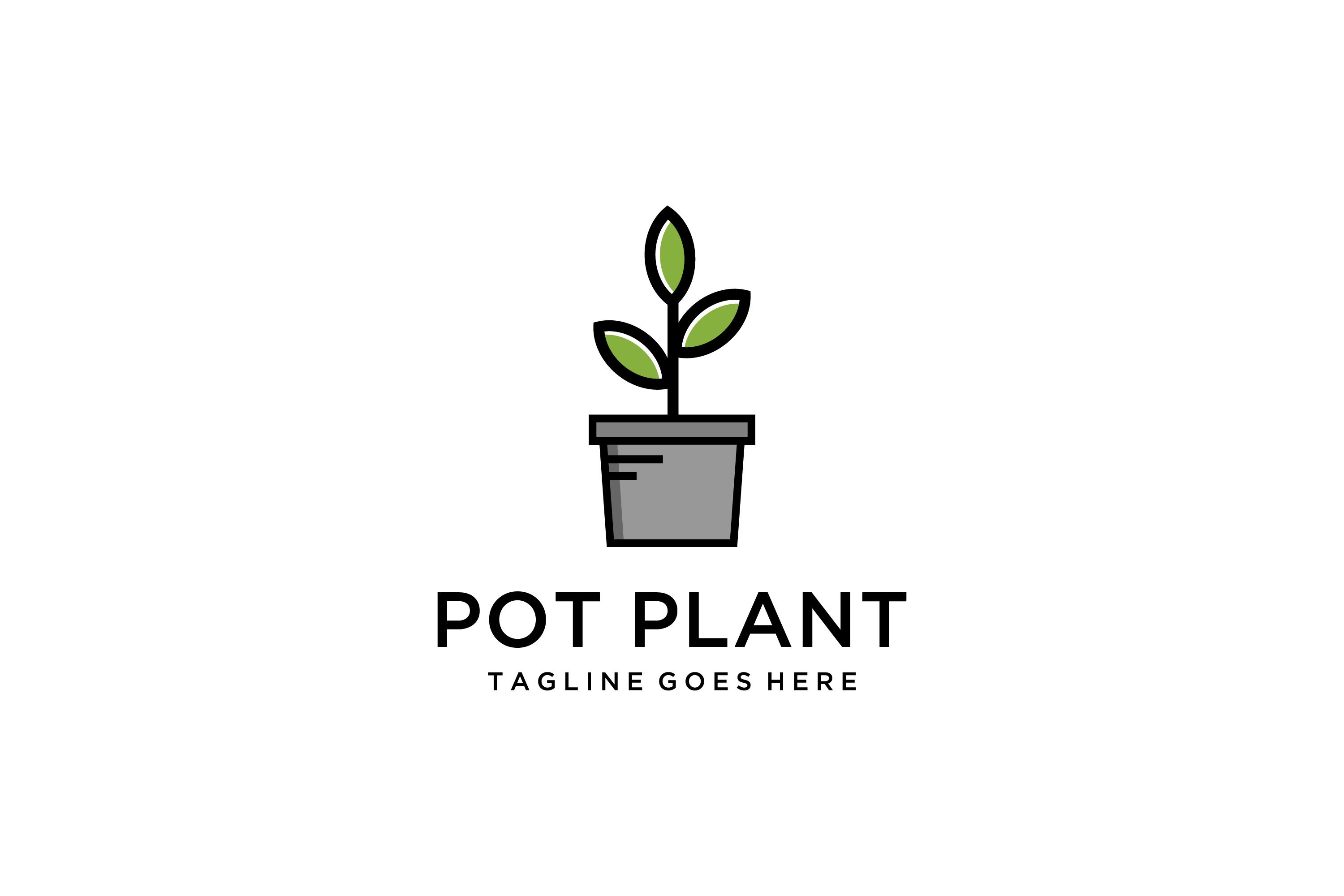 plant pot logo