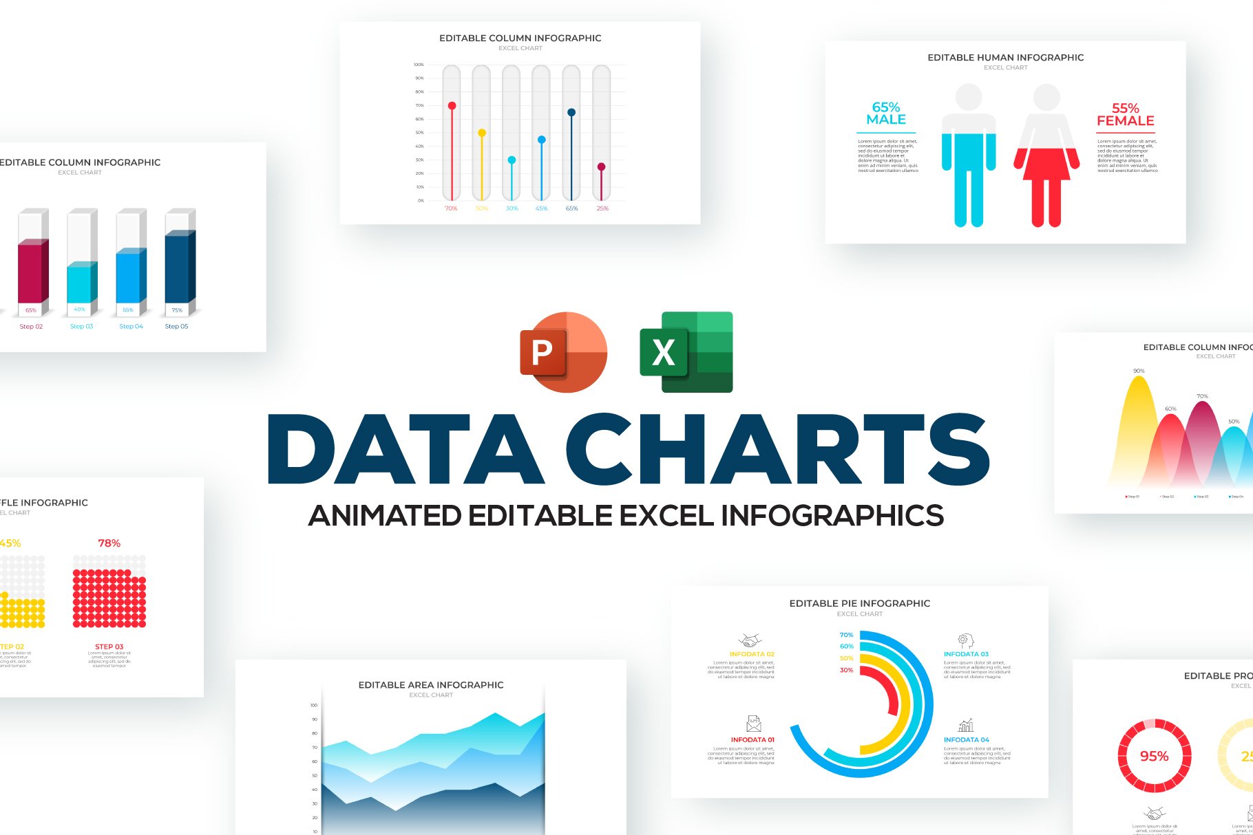 free infographic templates powerpoint cycle