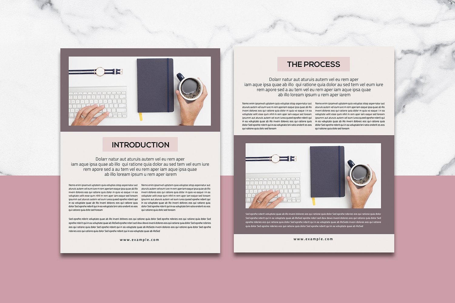 Welcome Message For Case File Client Welcome Packet, Photoshop & Ms Word Template (658186 ...