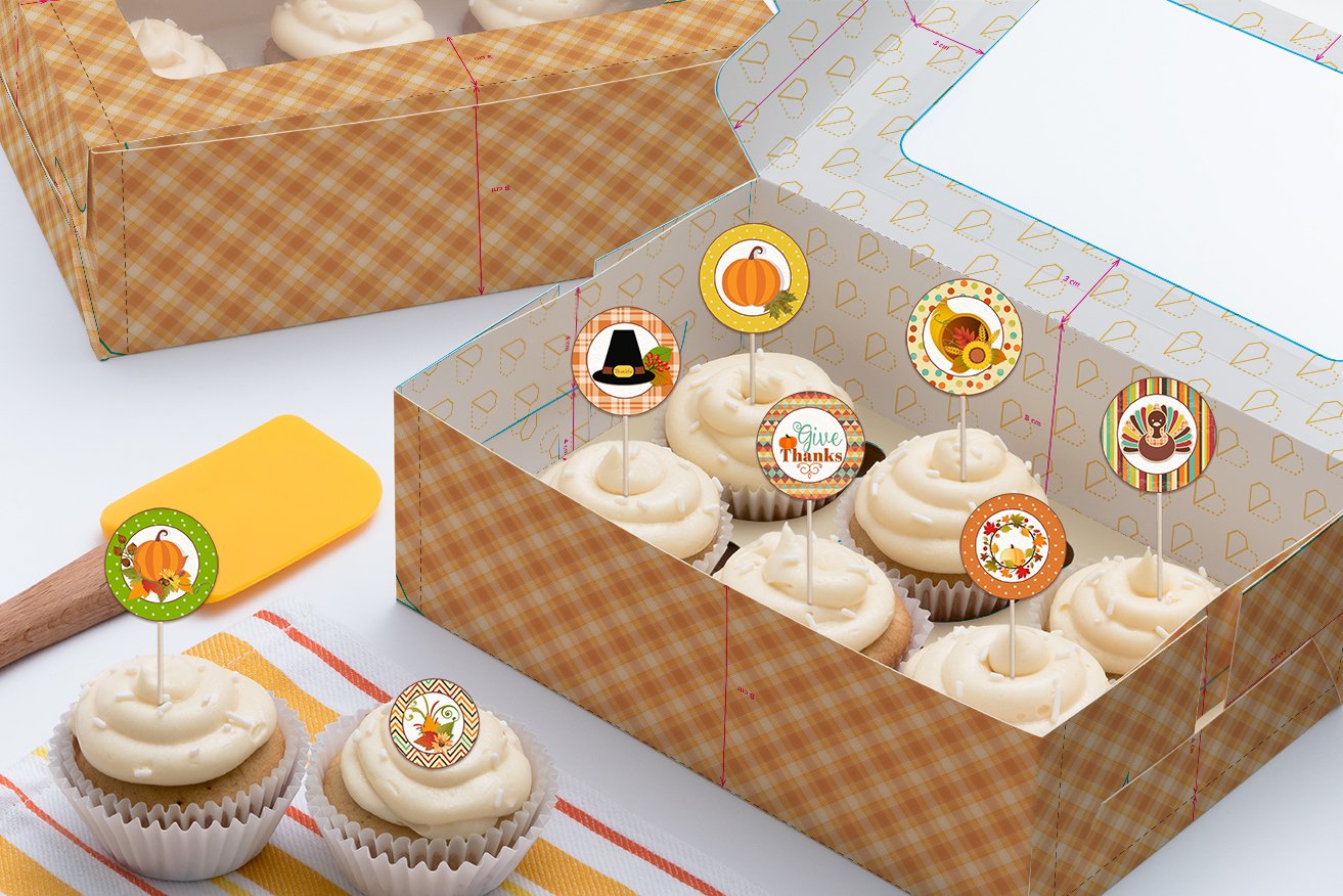 Thanksgiving & Fall Decorations DIY Printable Party Pack (103341 ...