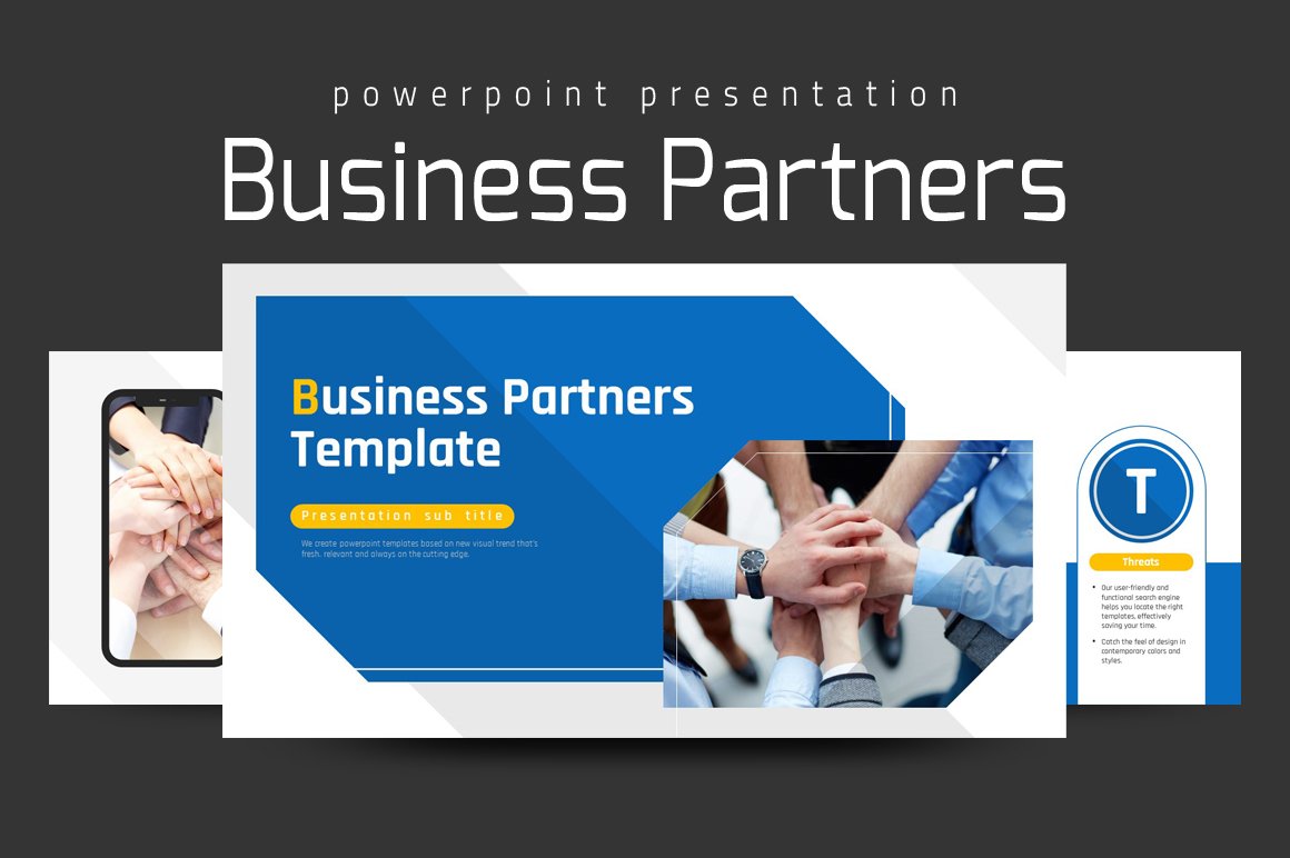 Business Partners Template (525178) | Presentation Templates | Design ...