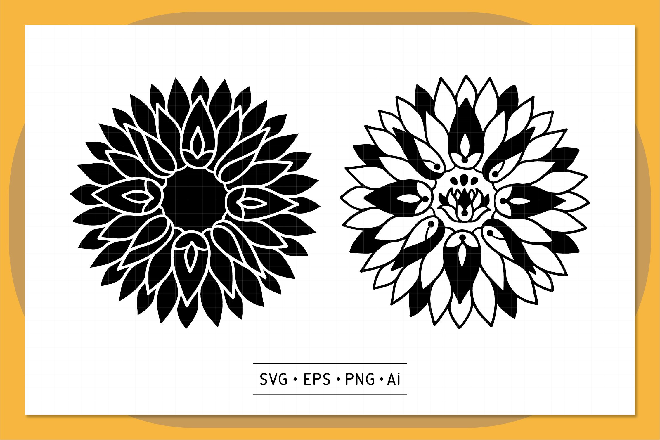 Free Free 91 Free Layered Sunflower Mandala Svg SVG PNG EPS DXF File