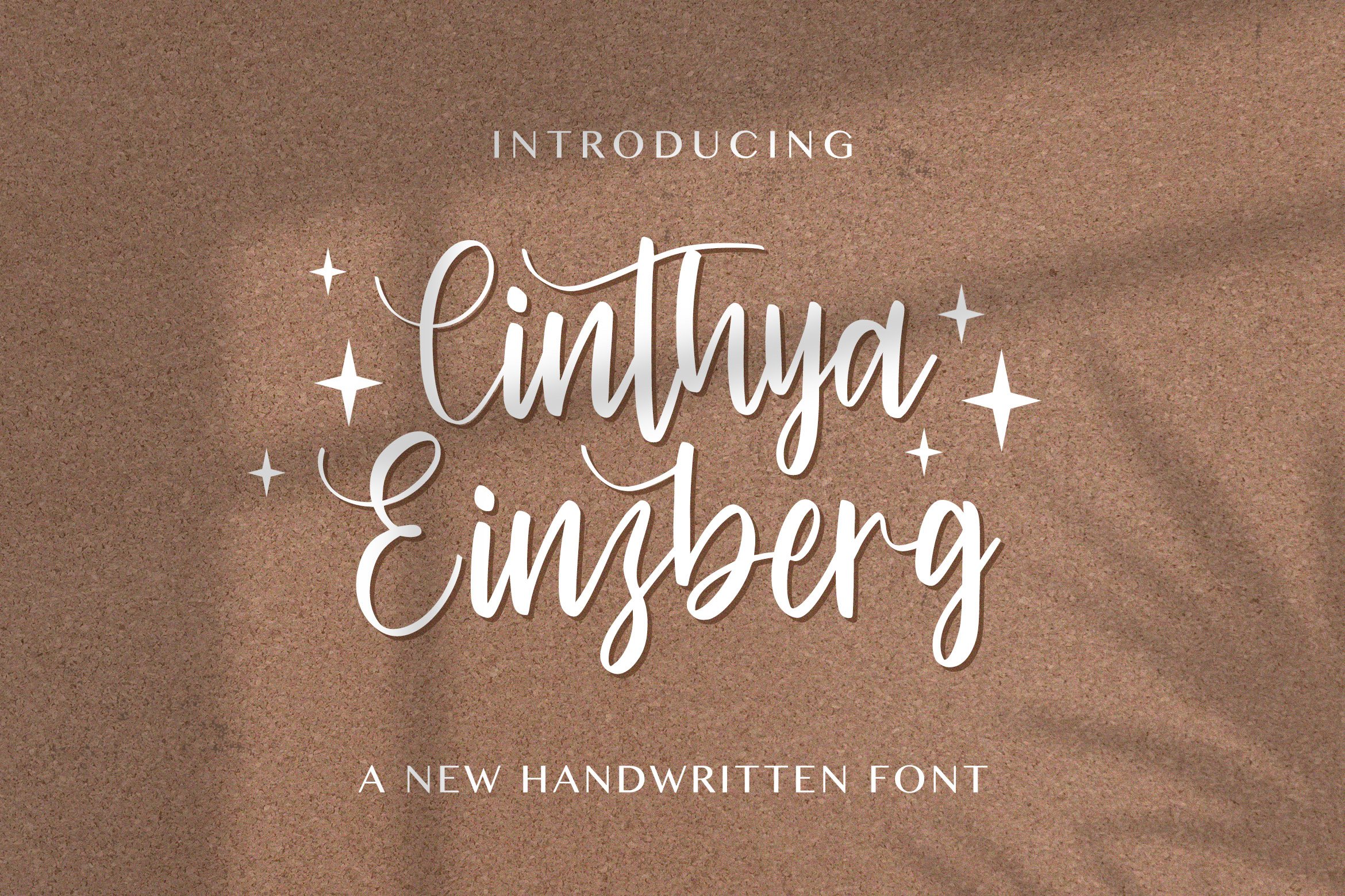 ◆感+。:.゜(✿˘艸˘✿):.。+゜謝◆ Cinthya Einzberg - Handwritten Font