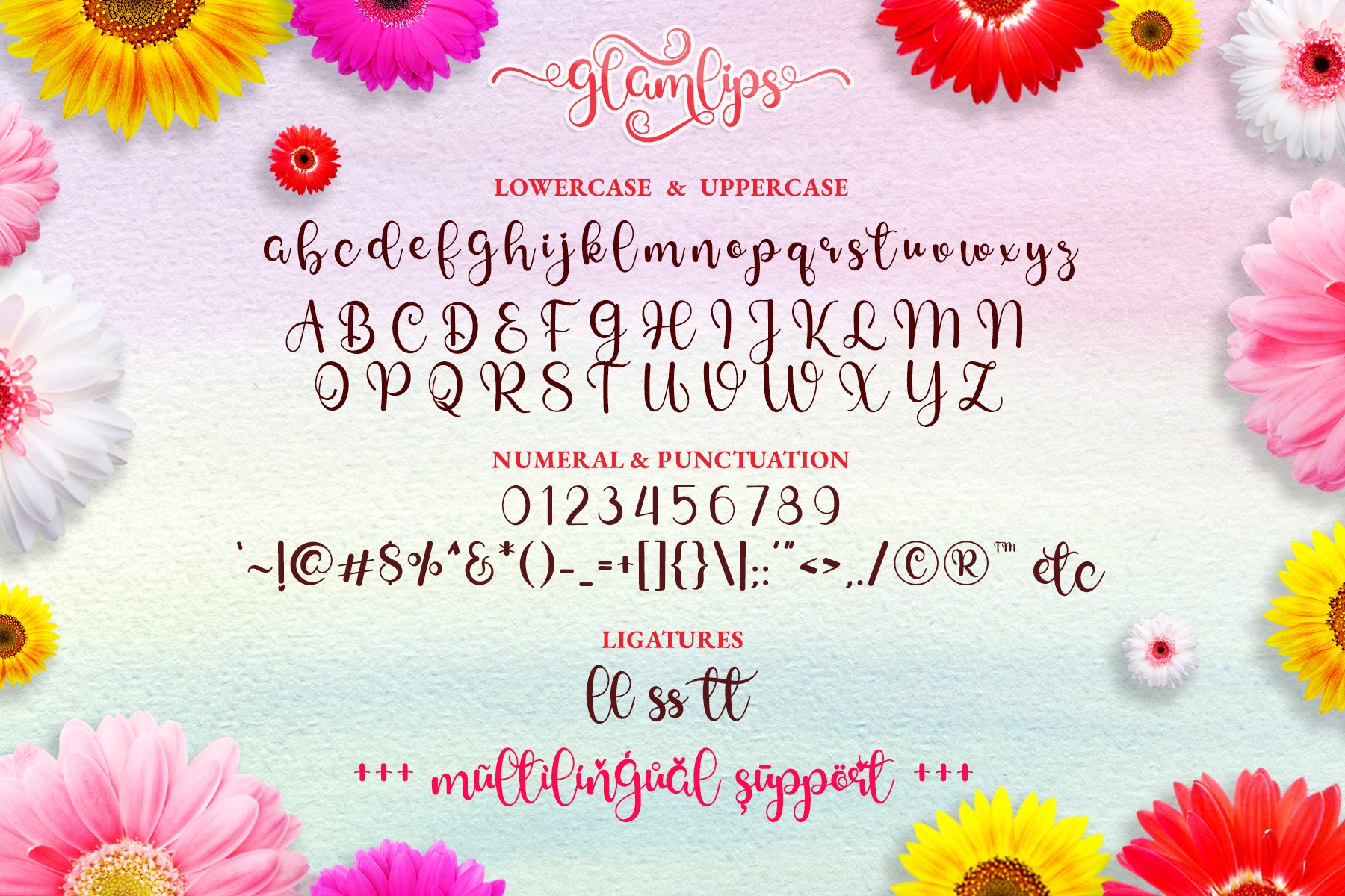 Glamlips - Love Heart Calligraphy