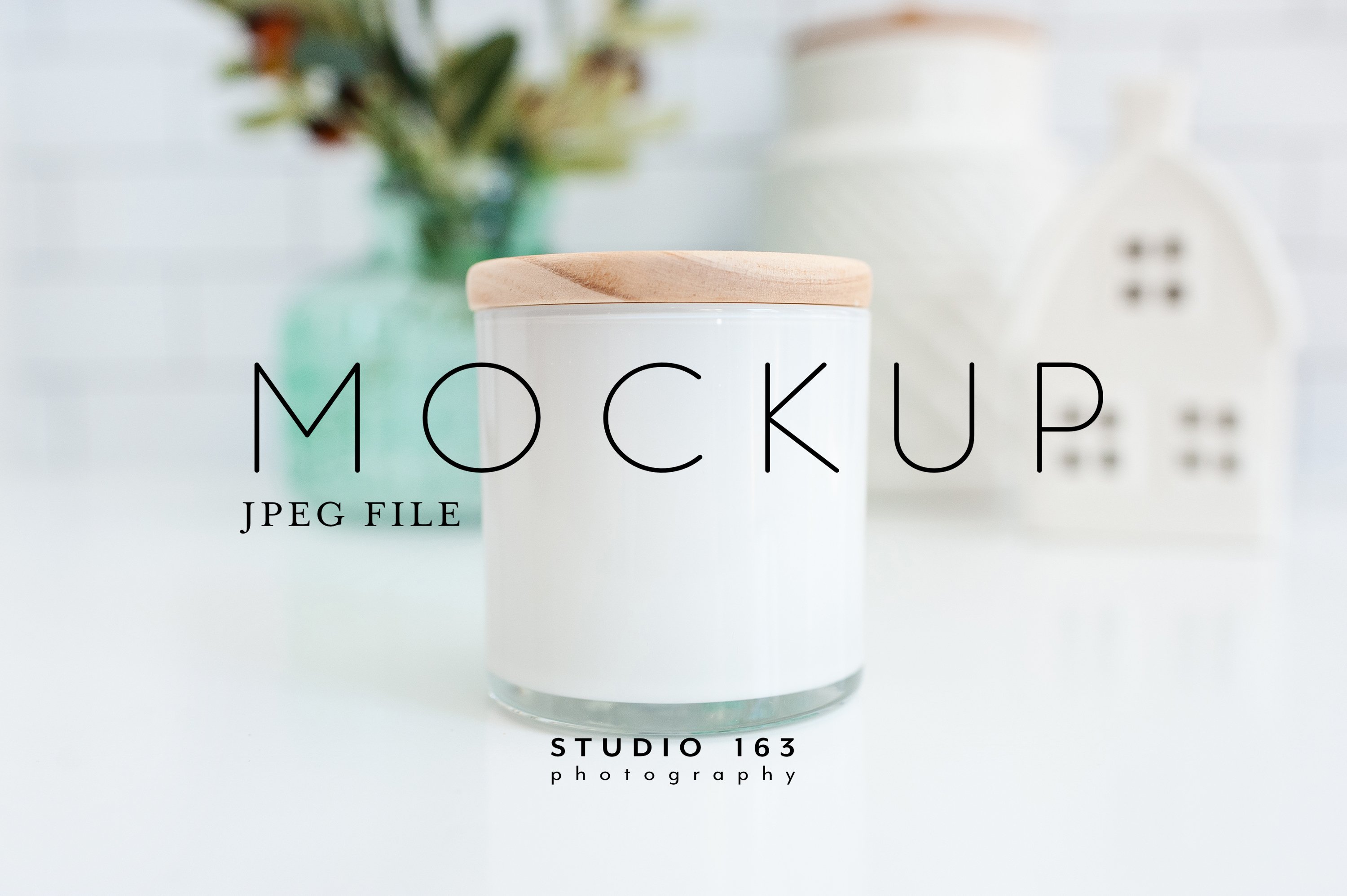 Candle Mockup, White Candle Mockup, Blank Candle Mockup
