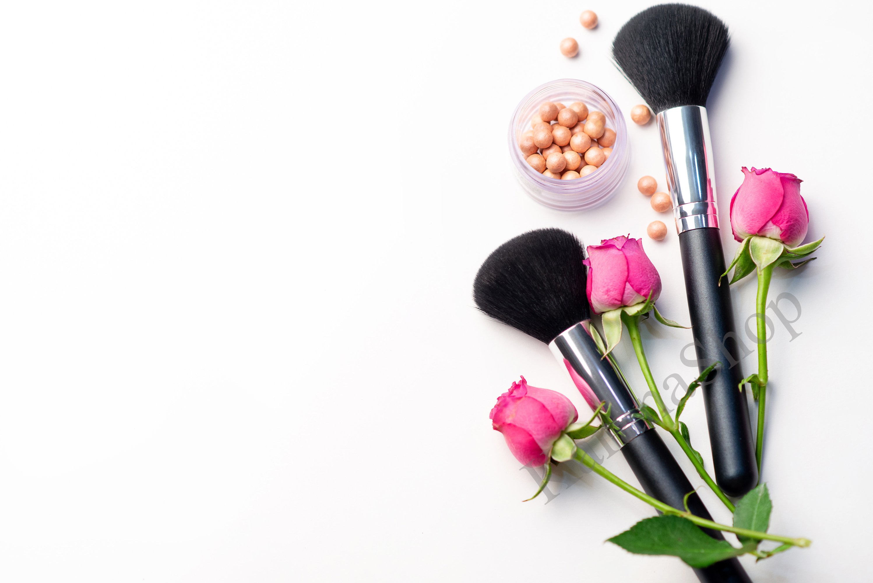 Makeup cosmetics and flowers (591496) Fashion Design Bundles