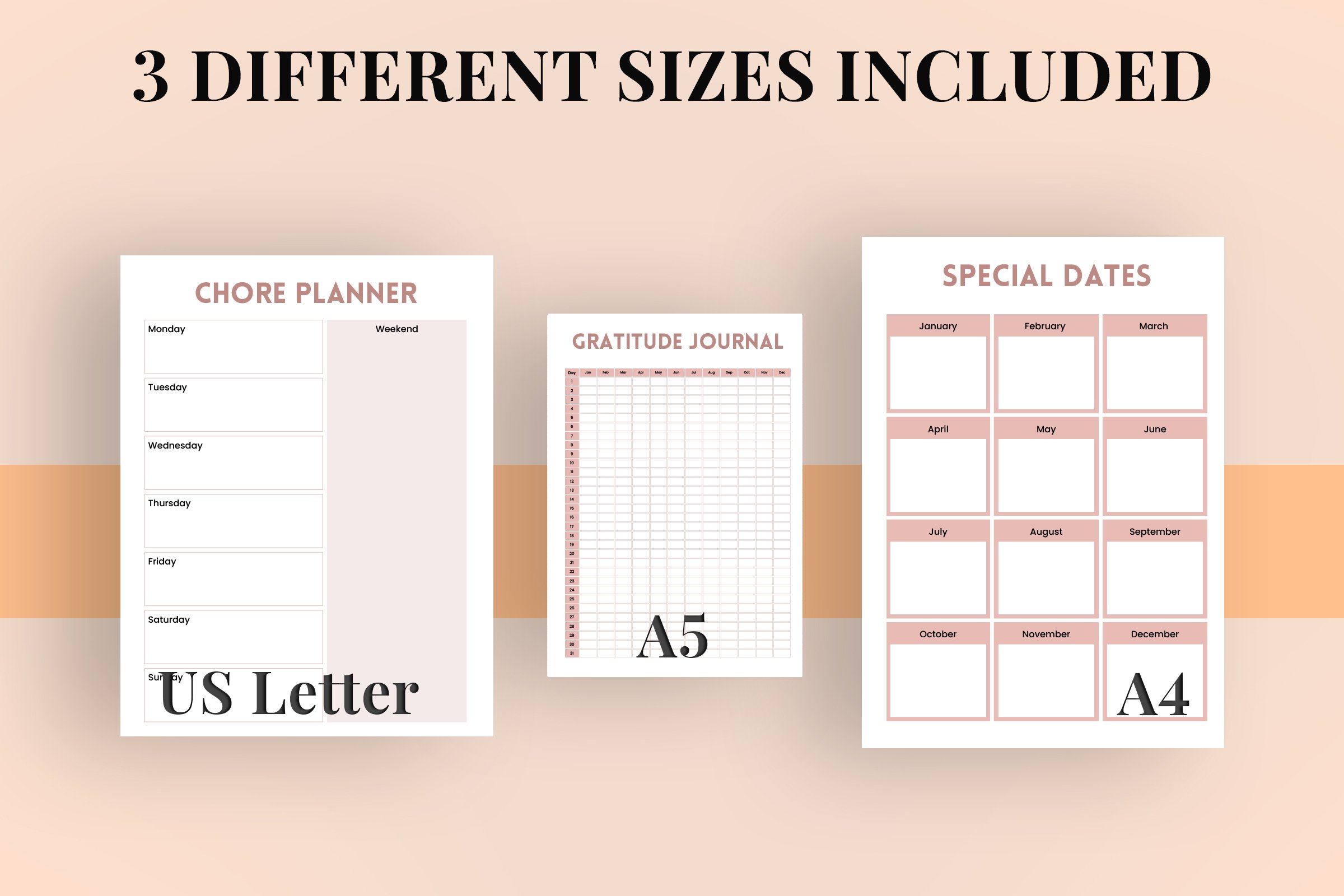 Adhd Adult Planner | Adhd Organizer | A4 & A5 | US Letter