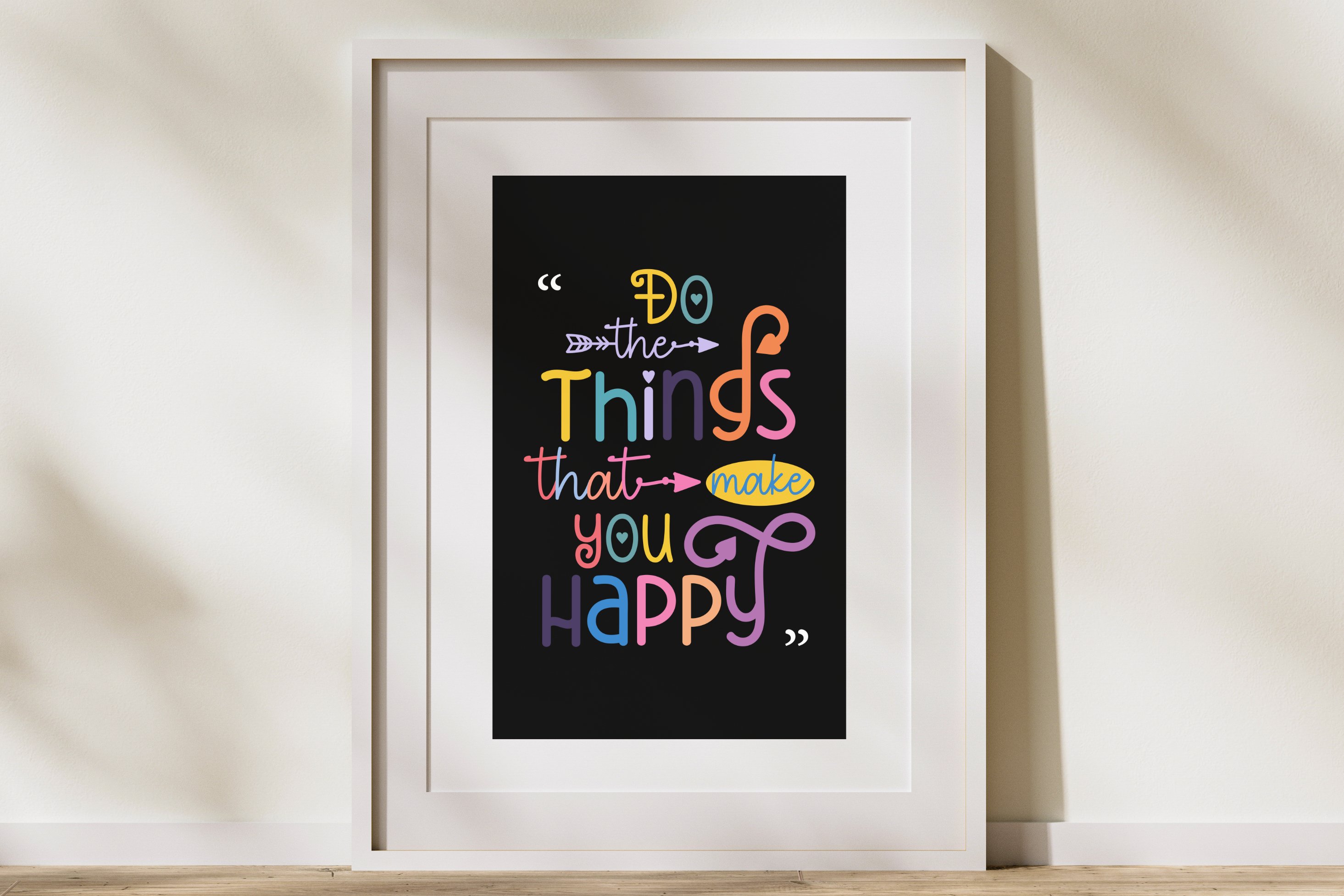 Motivational Quote Printable Wall Art, image size:2930x1954