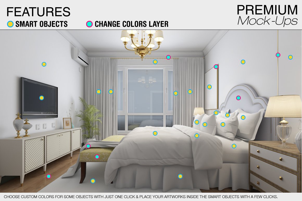 Bedding Mockup Set example image 11