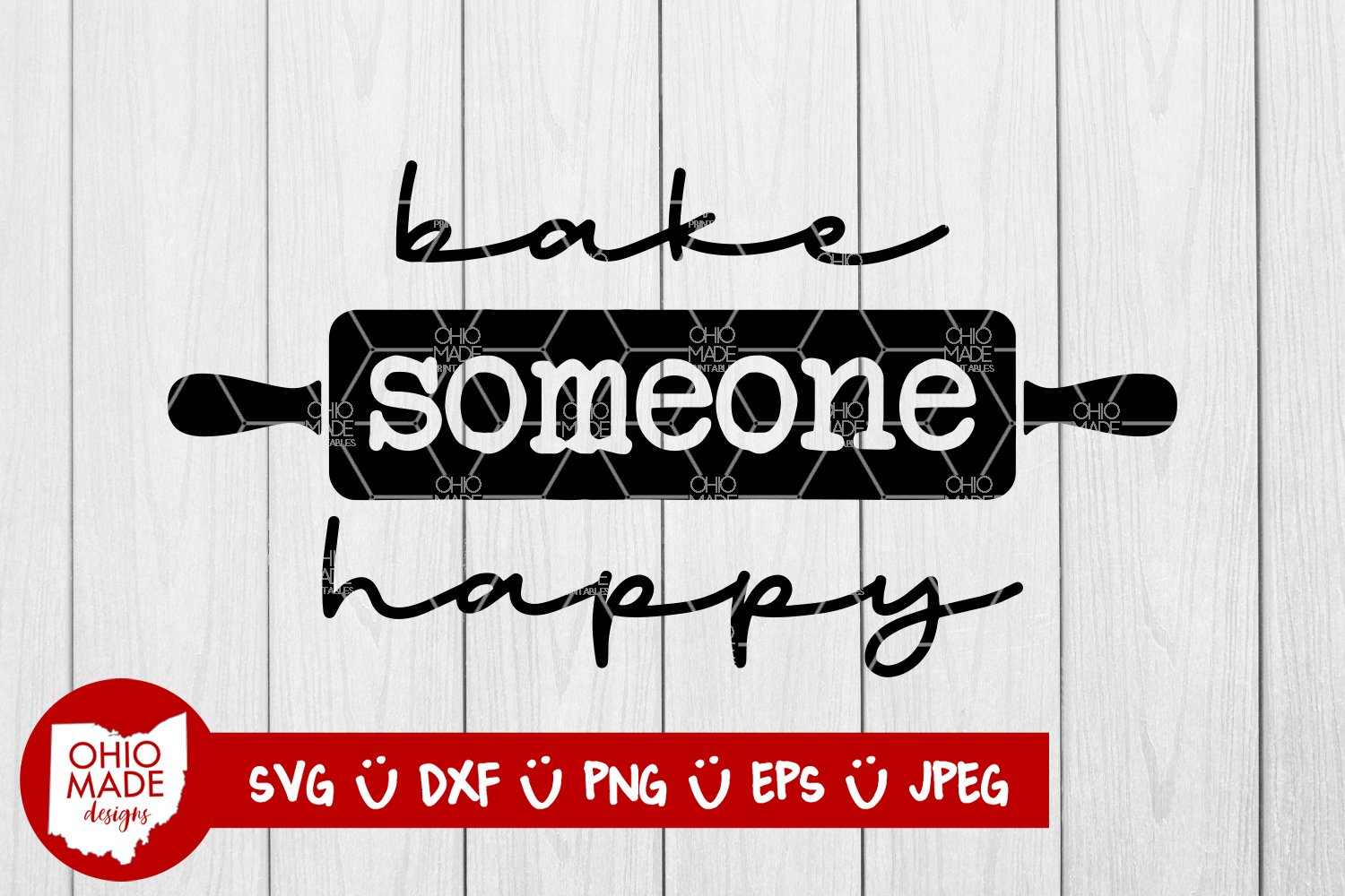 Bake Someone Happy SVG (1017117) Cut Files Design Bundles