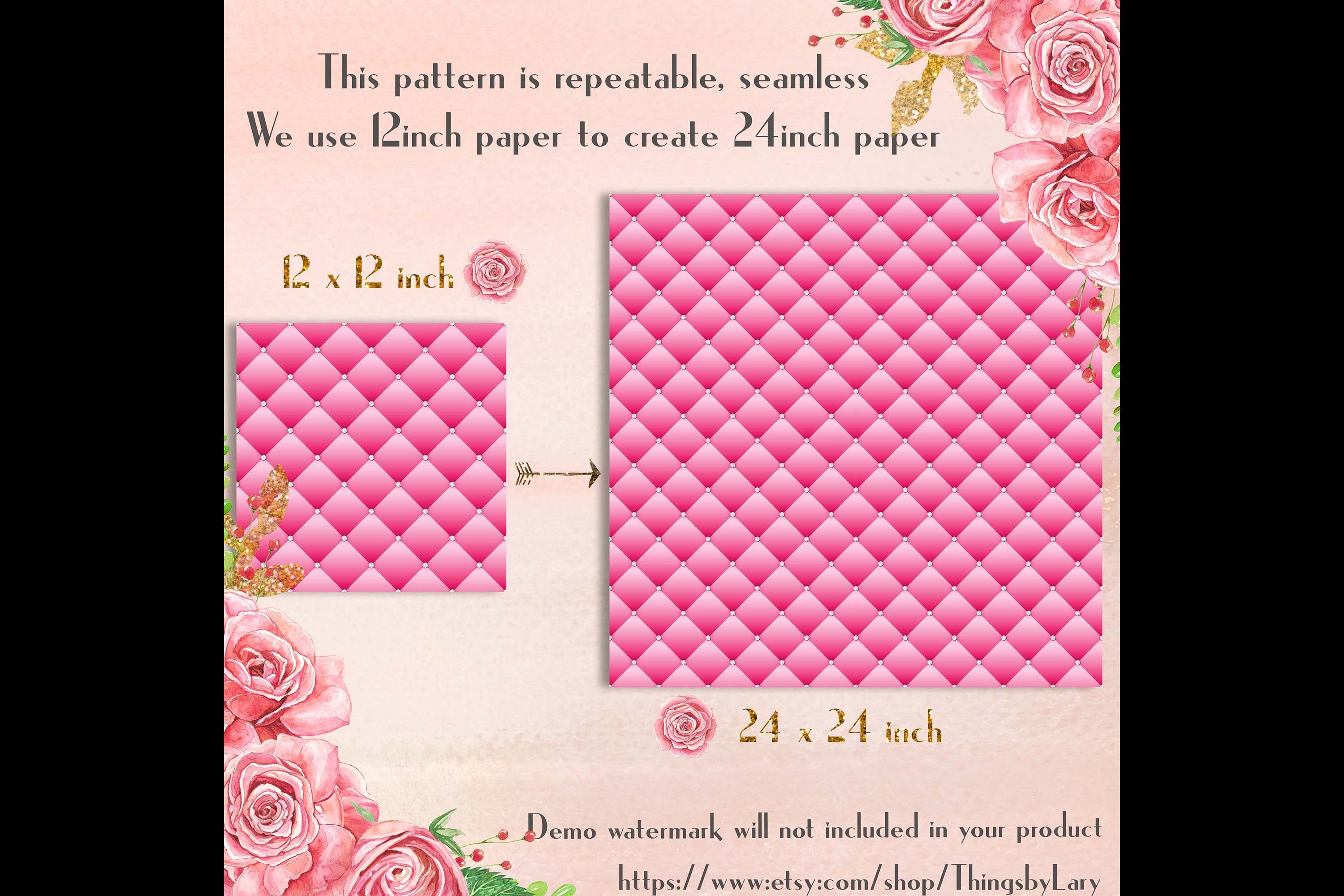 254 Seamless Diamond Upholstery Tufted Quilt Leather Papers (173017