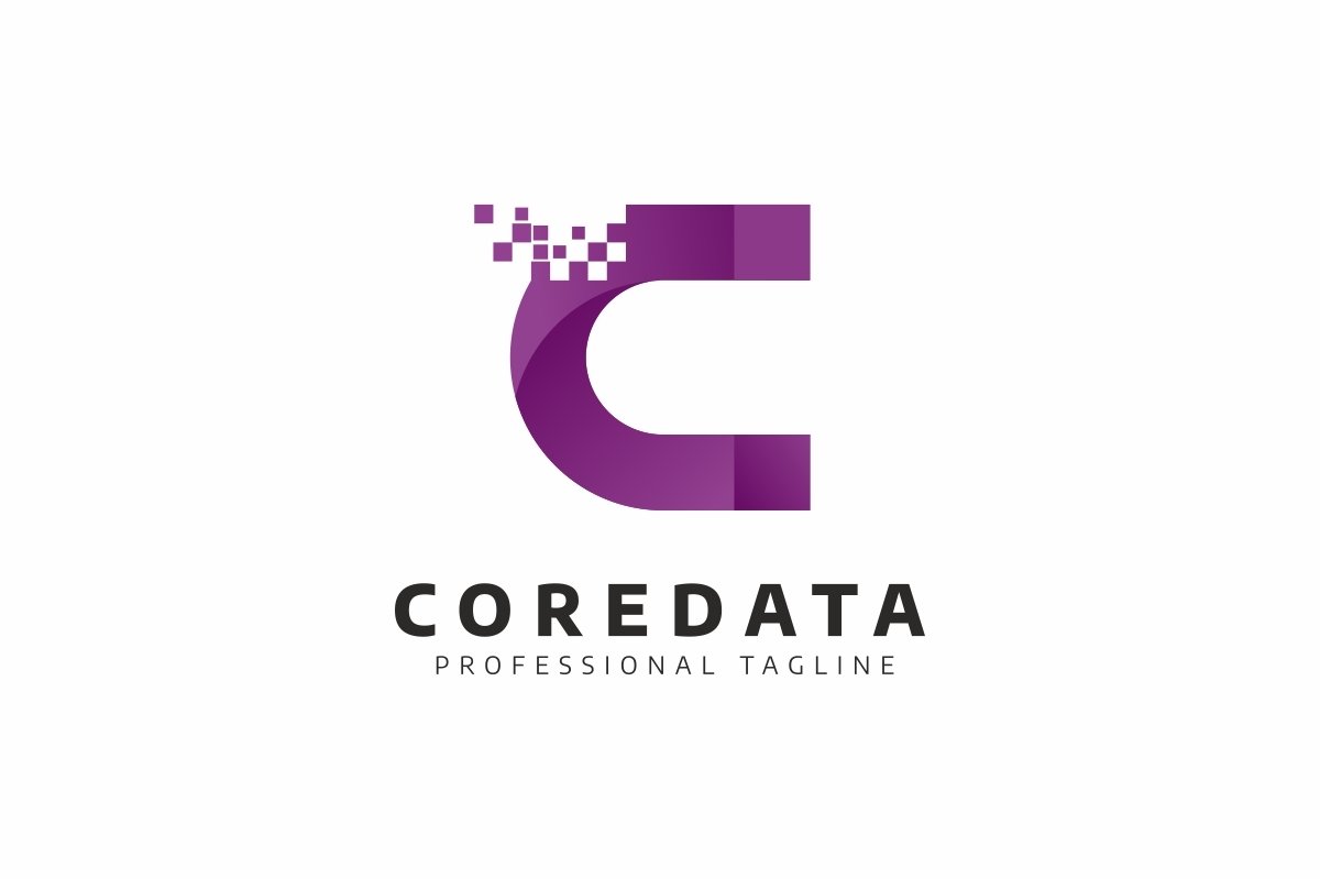 Coredata C Letter Logo (243158) | Logos | Design Bundles