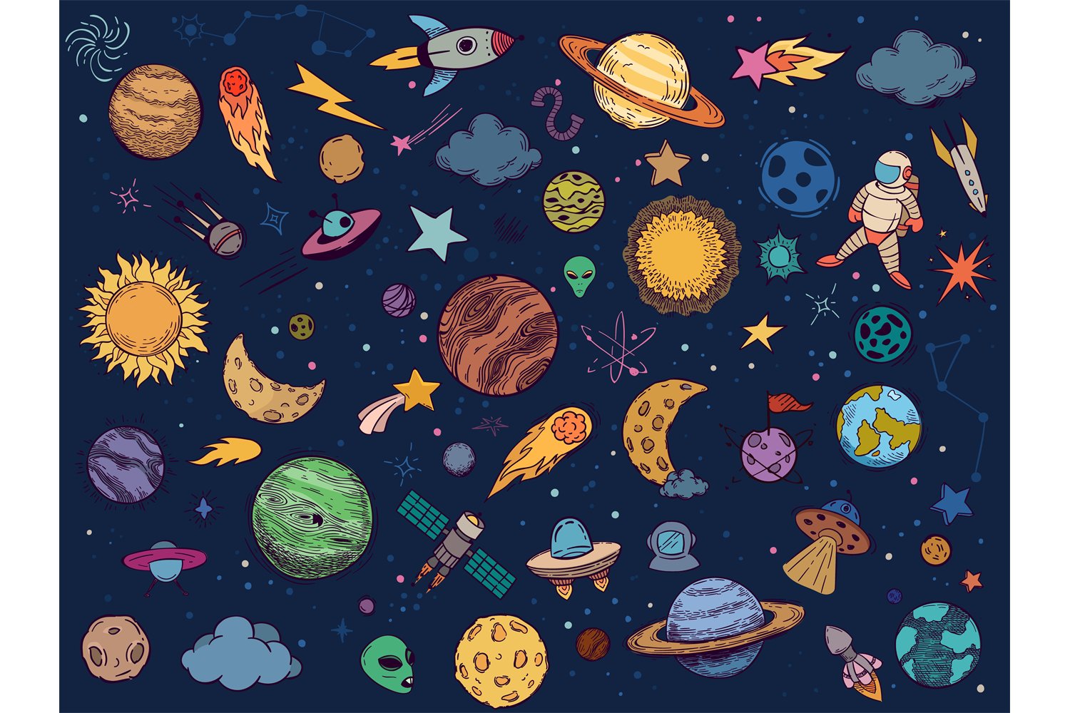 Planet Color Sorting Color Range Of Planets