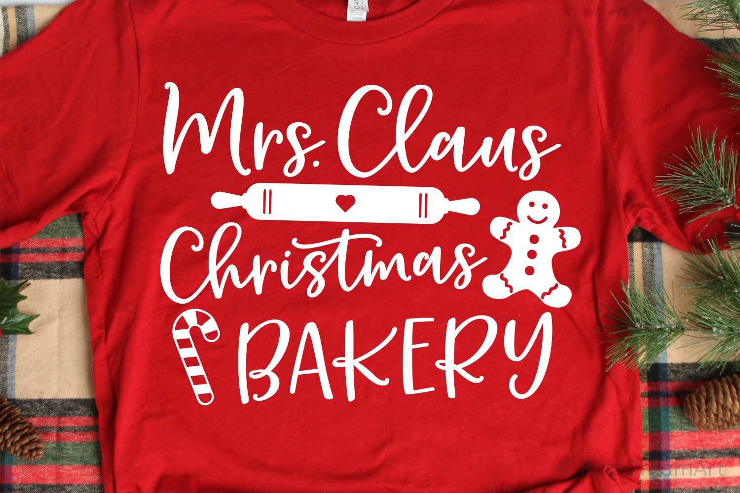 Mrs. Claus Christmas Bakery SVG, DXF, PNG, EPS (387642) SVGs Design
