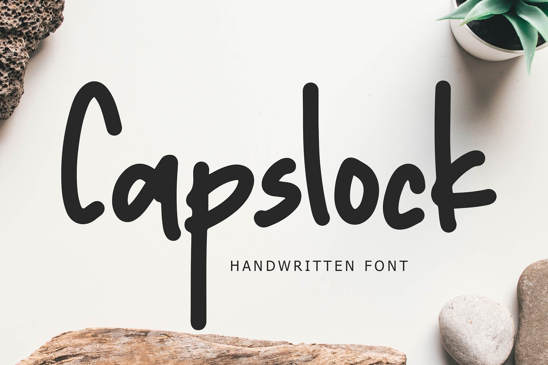 Capslock Handwritten Font (575201) Handwritten Font Bundles