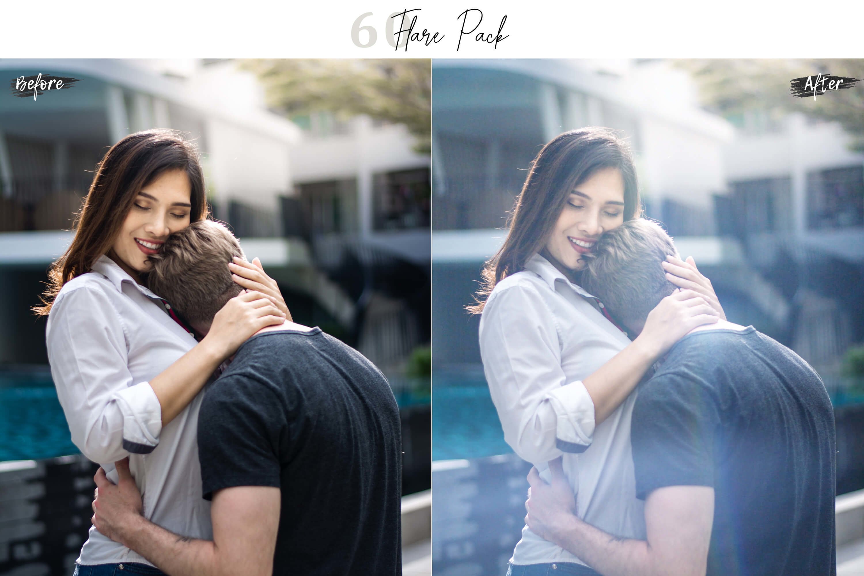 60 Flare Pack 03 lights Effect Photo Overlays example image 4