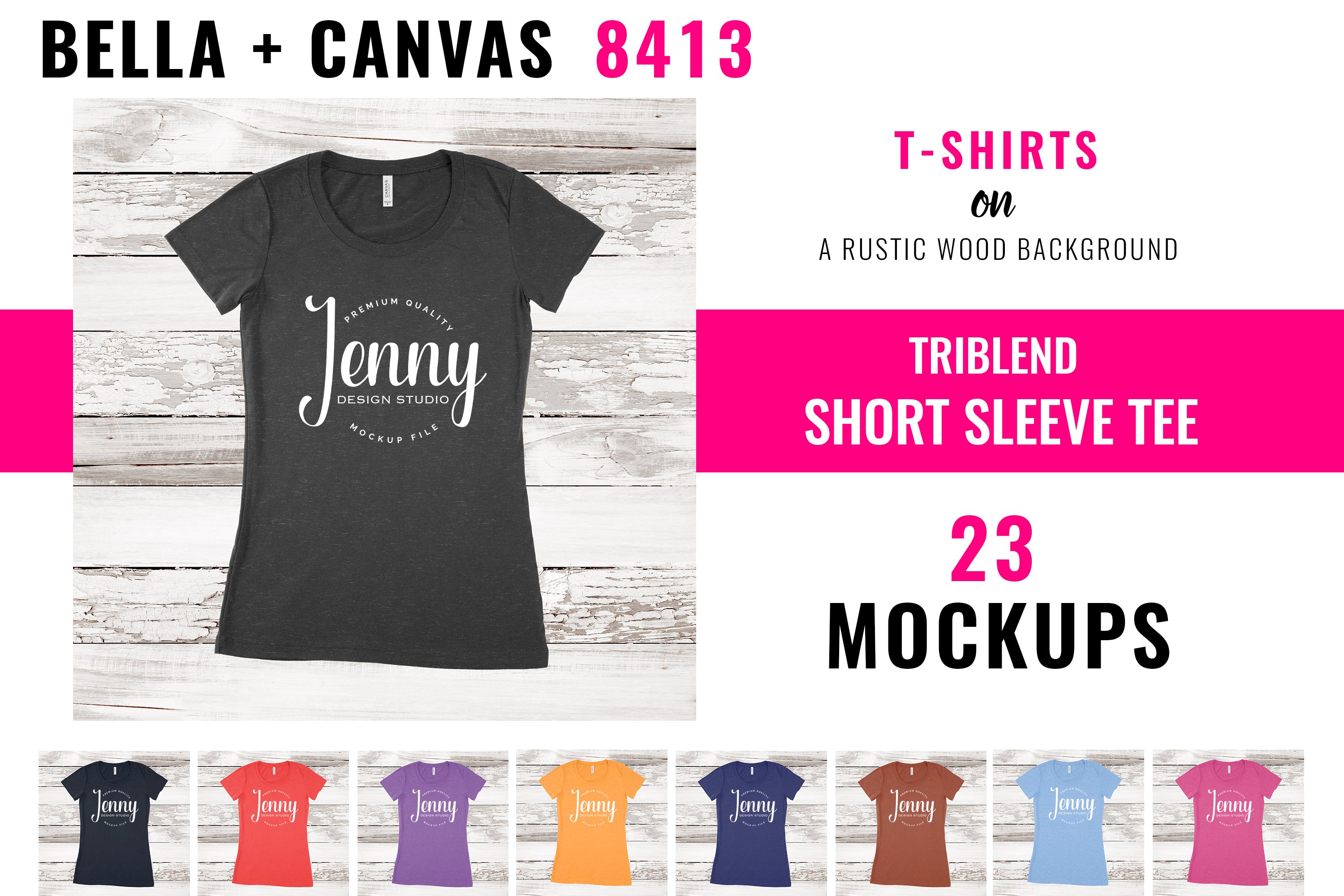 bella canvas 8413 mockup