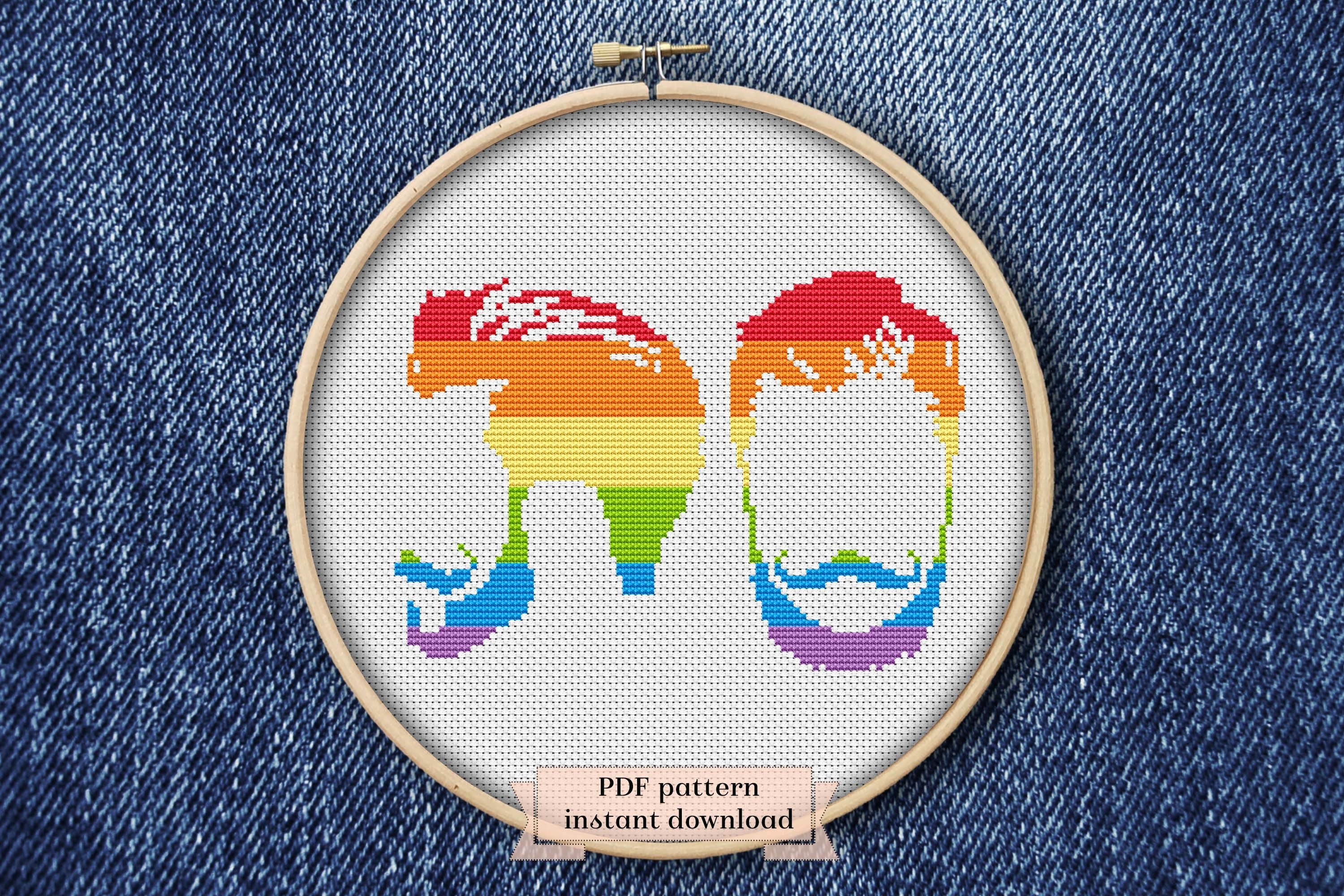 Moose cross stitch pattern PDF Silhouette Xstitch (578378) | Designs