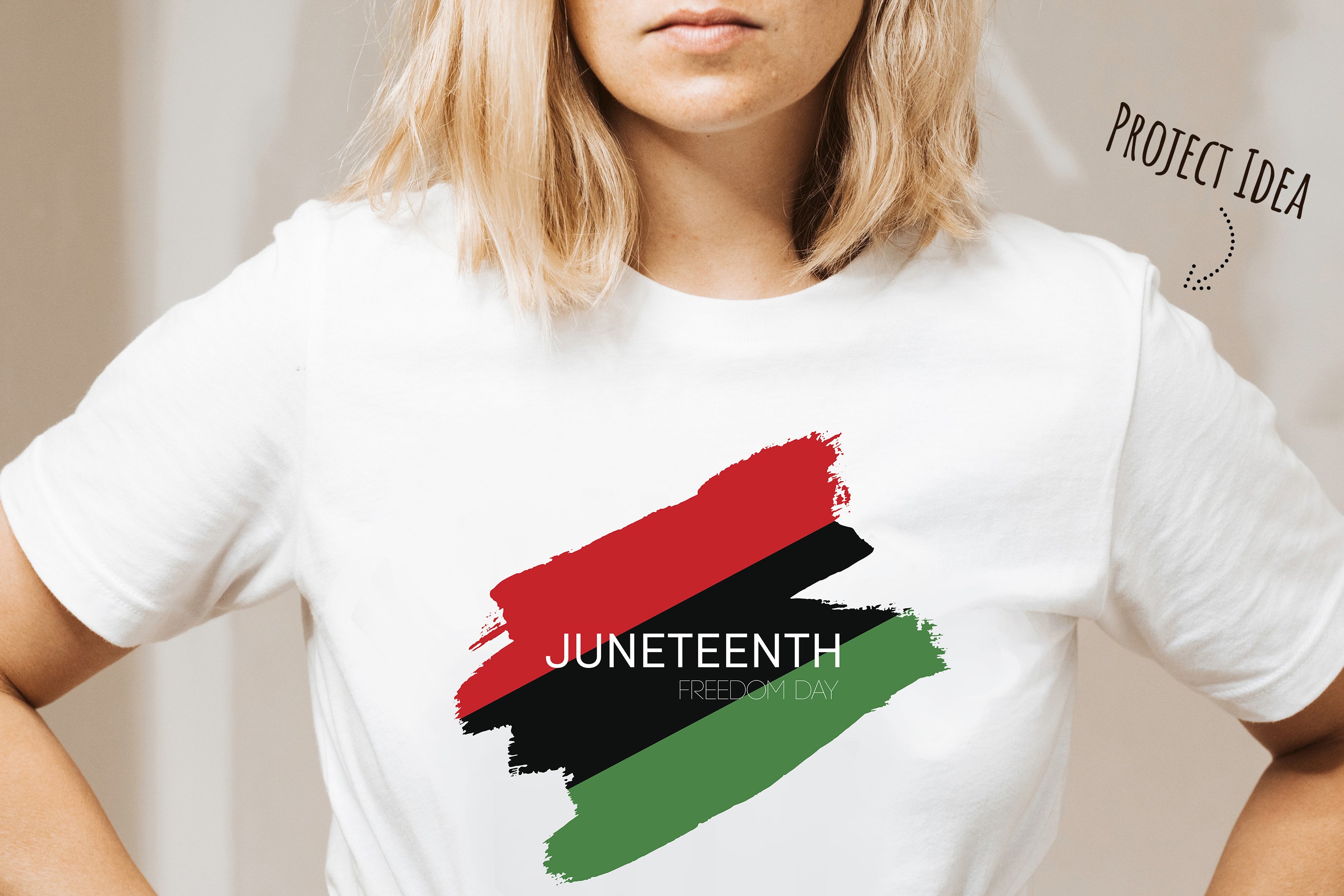hand draw juneteenth freedom day flag in vector format svg 679103