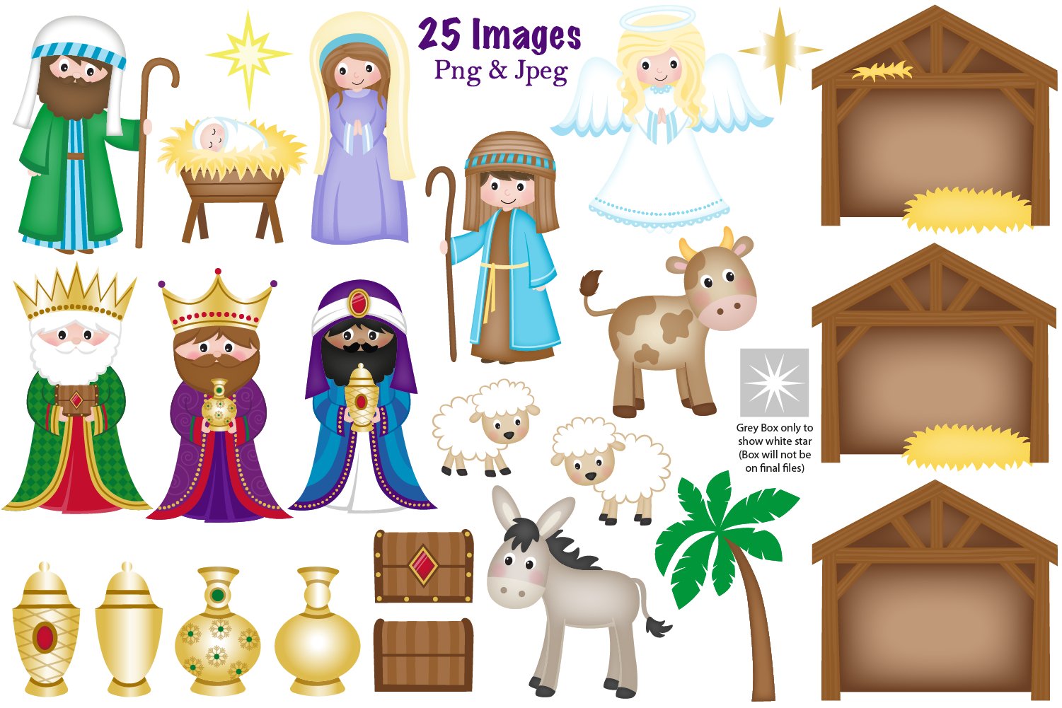 Clip Art Nativity Free Adr Alpujarra