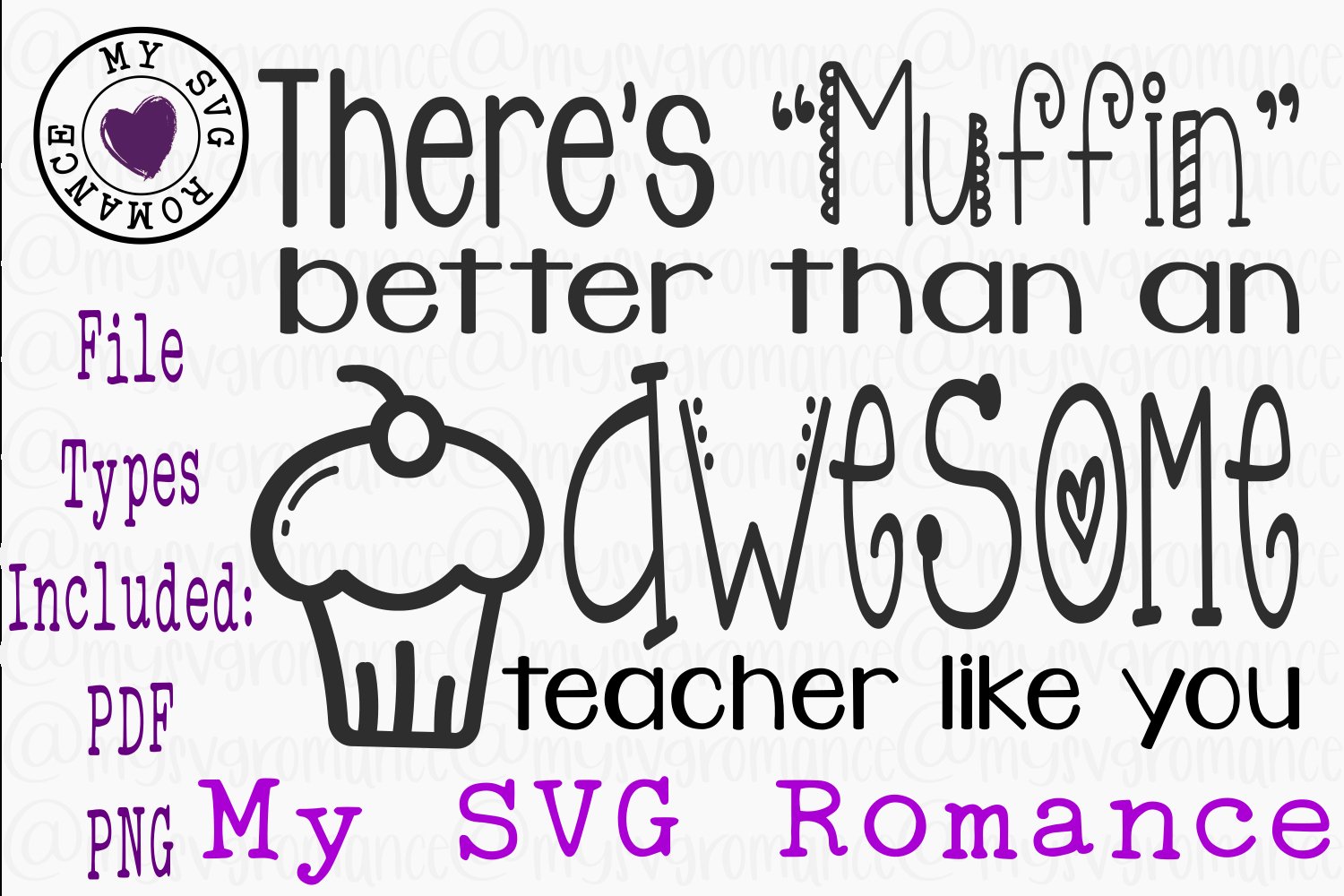there-s-muffin-better-than-an-awesome-teacher-like-you-svg for Free Printable Muffin To Do But Appreciate You Printable There's Muffin Better Than An Awesome Teacher Like You SVG for Free Printable Muffin To Do But Appreciate You Printable