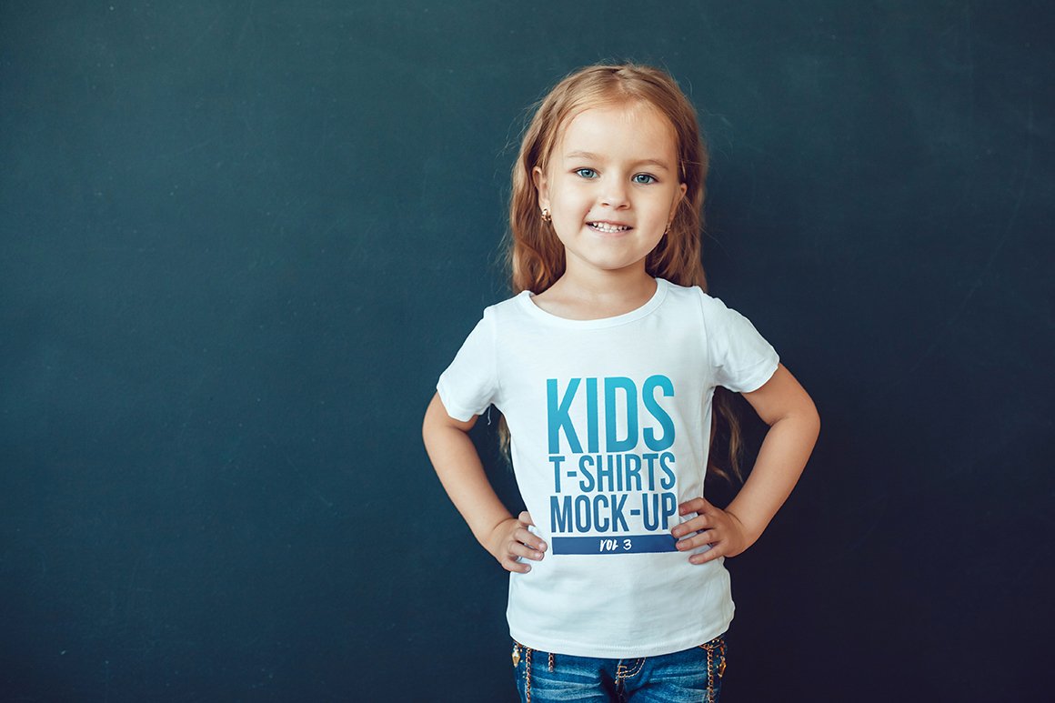 Kids TShirt MockUp Vol 3 (16513) Mockups Design Bundles