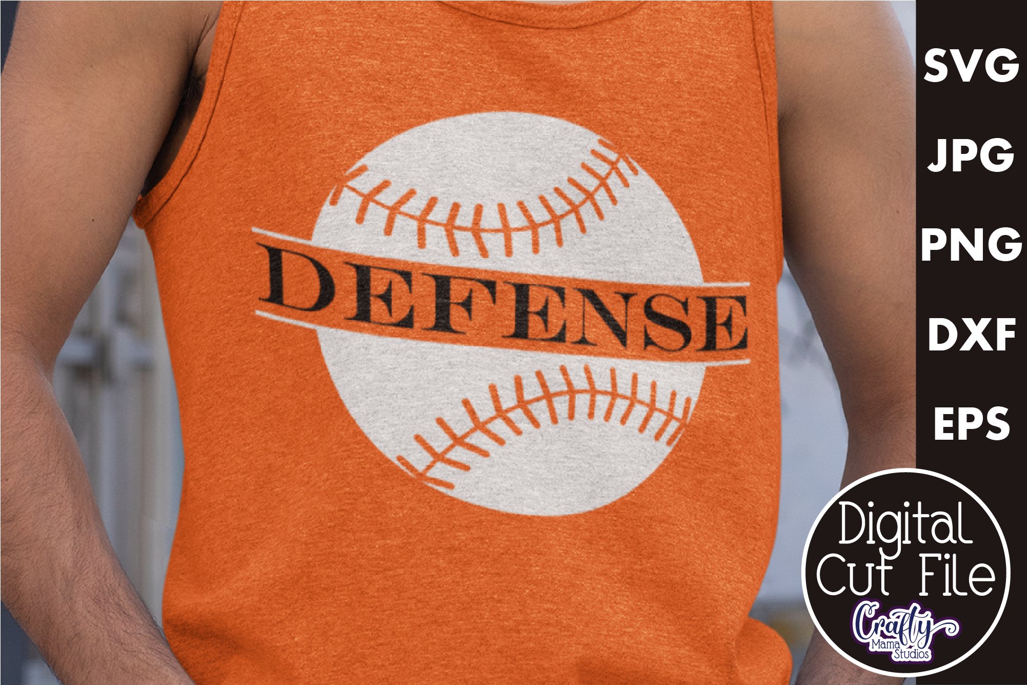Baseball Defense | Sports Svg Design Cut File