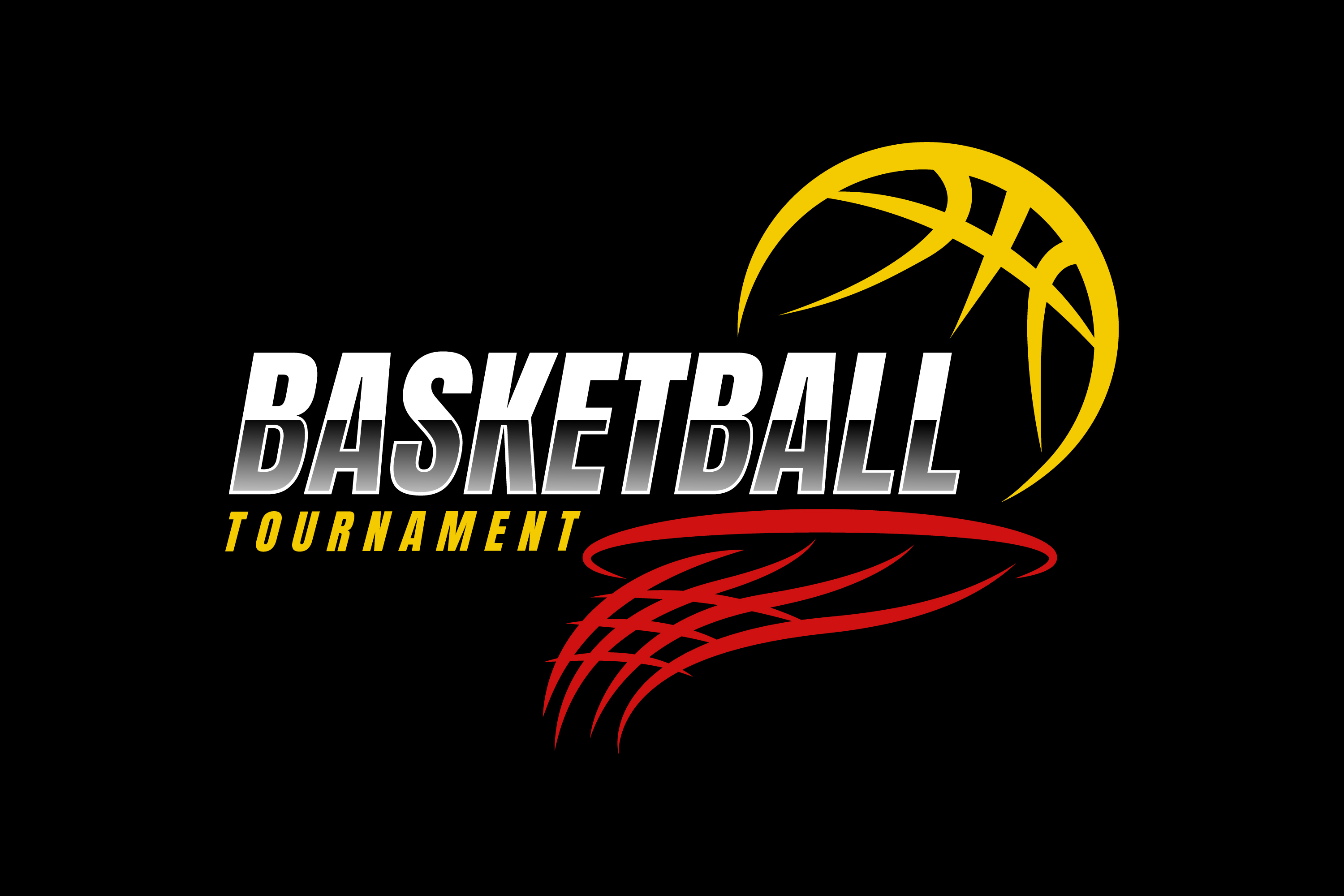 Basketball logo design template simple style (6072420), image size:3000x2000