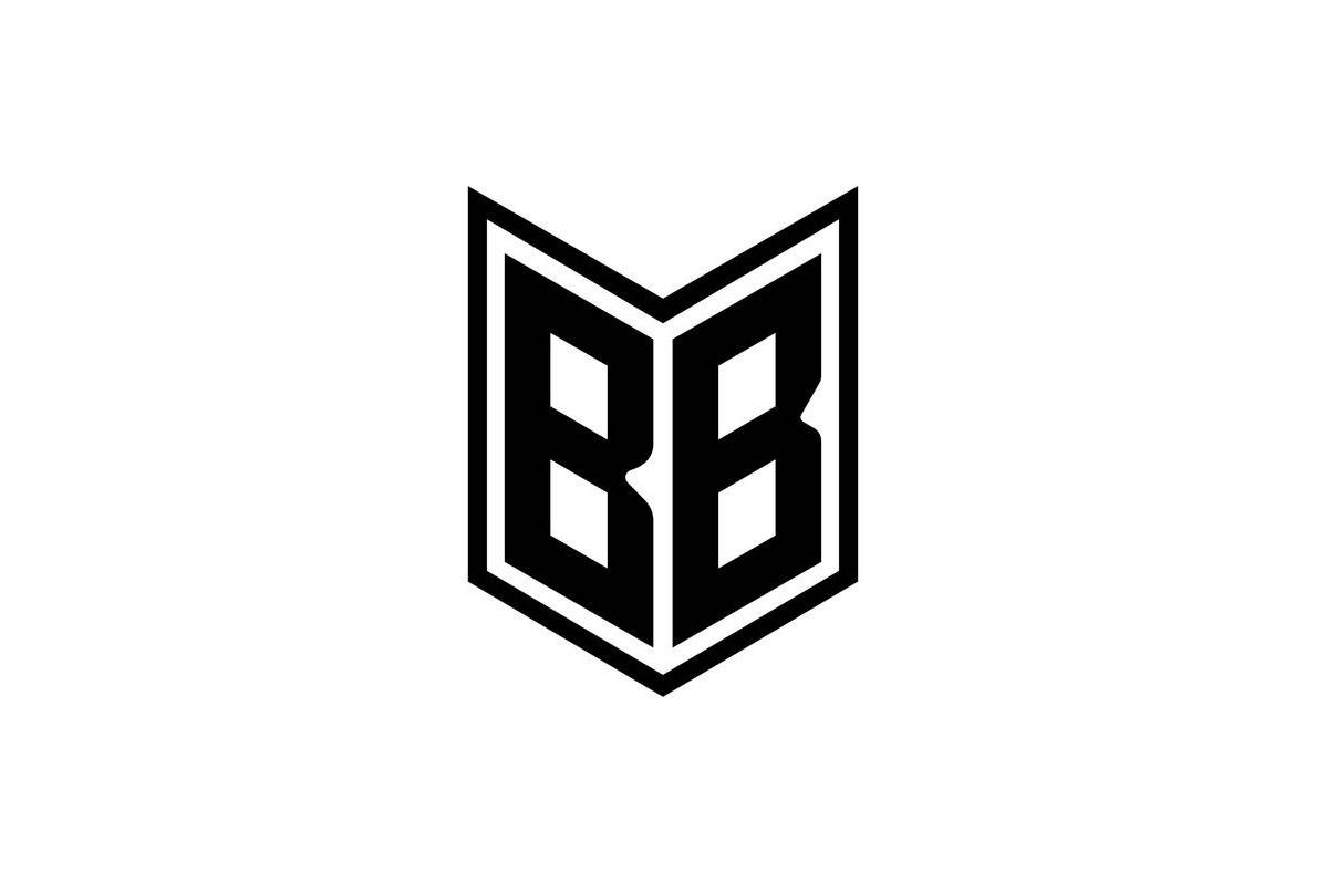 【BLACK BB】スモール ロゴ デザイン メタル ペディン 2collar BB Logo design (2623552)