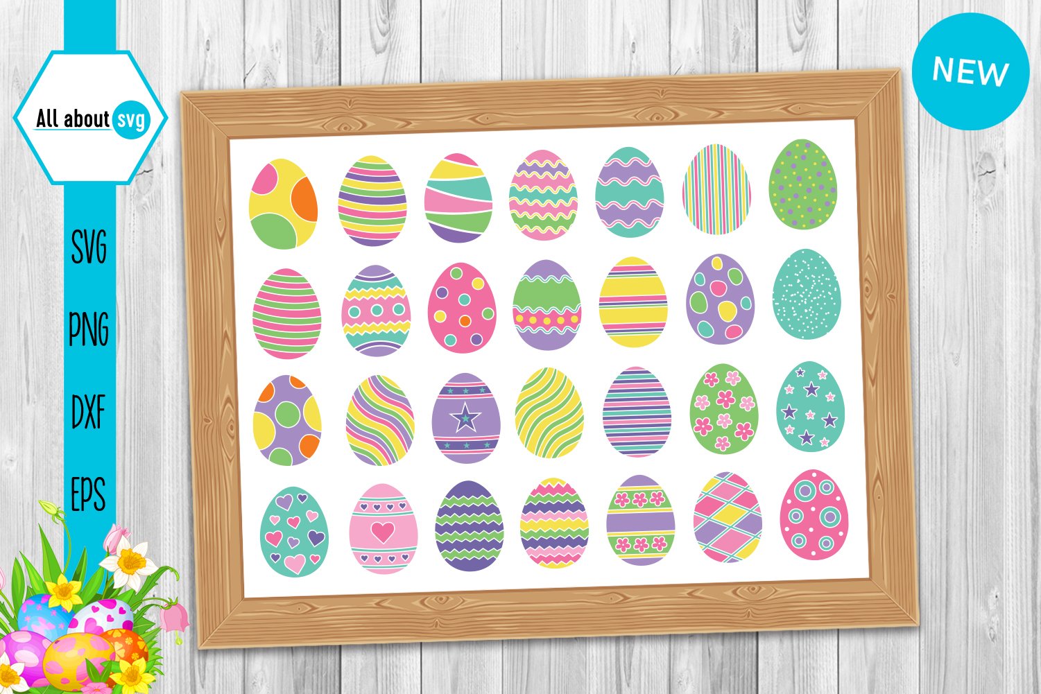 Download Easter Eggs Bundle Svg 523211 Svgs Design Bundles