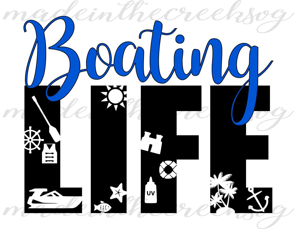 Boating Life, Outdoors, Boat, Summer, Quotes, Sayings, Apparel Design
