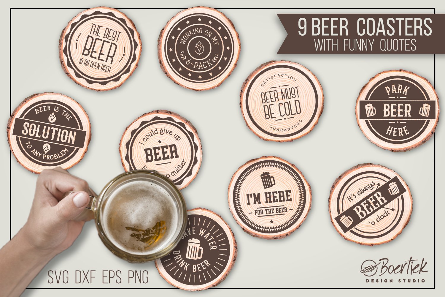 Coaster quotes bundle over 50 designs (1428446), image size:1500x1000