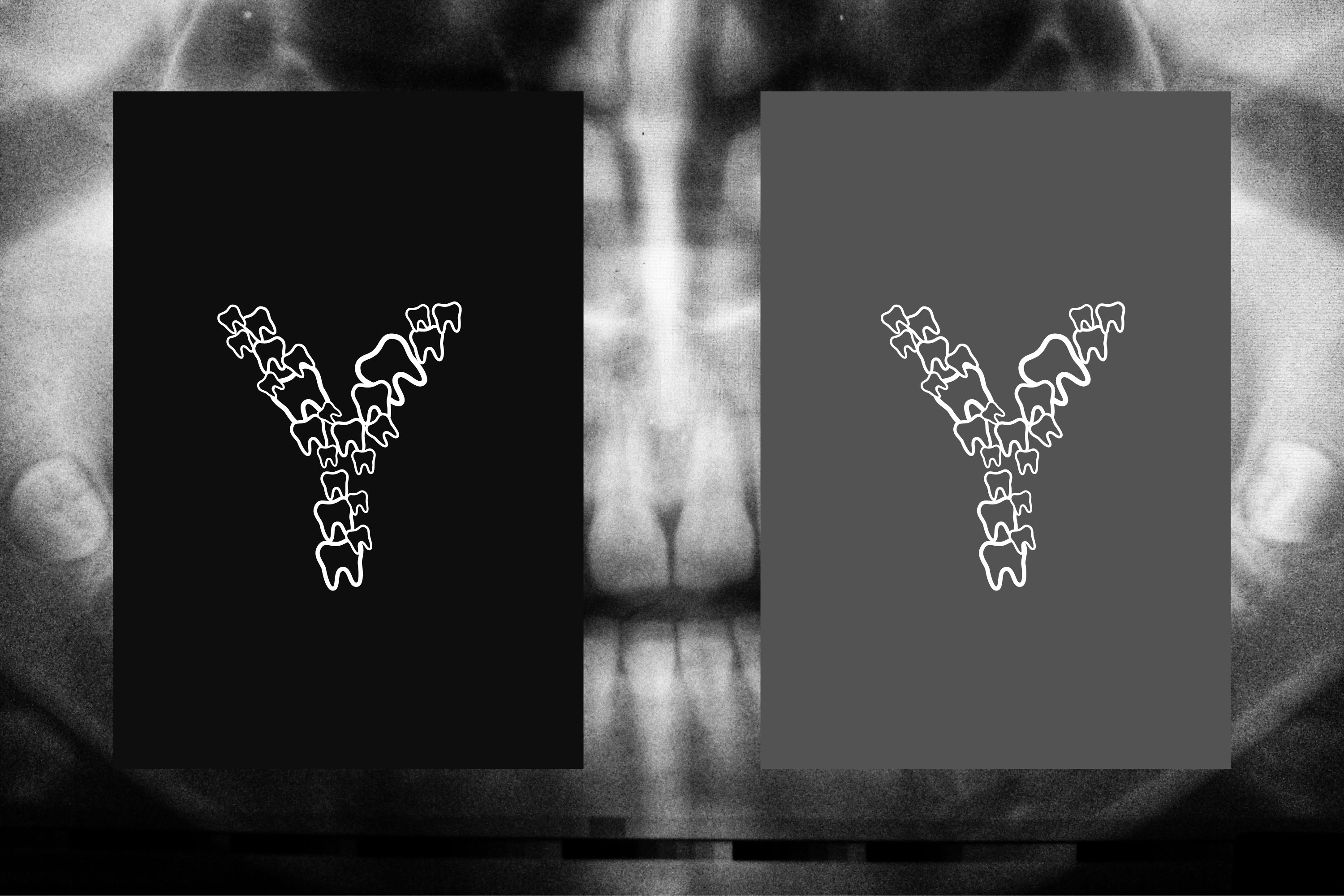 Teeth Font - Alphabets Tooth Font for Crafters (389629) | Halloween