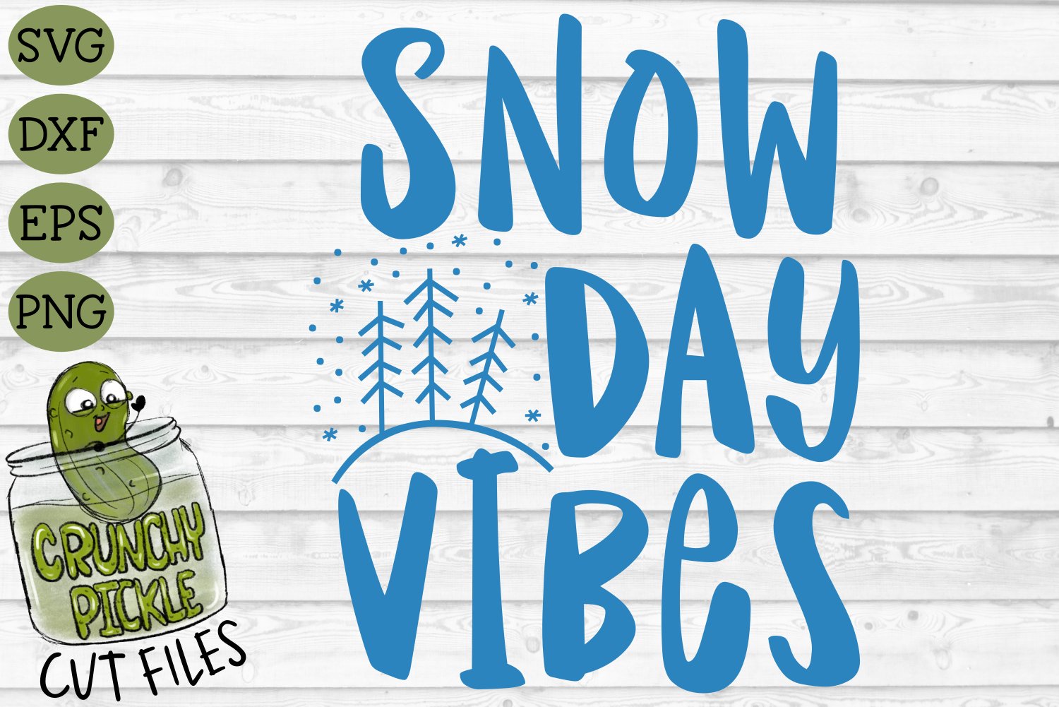 Snow Day Vibes SVG File (426701) | Cut Files | Design Bundles