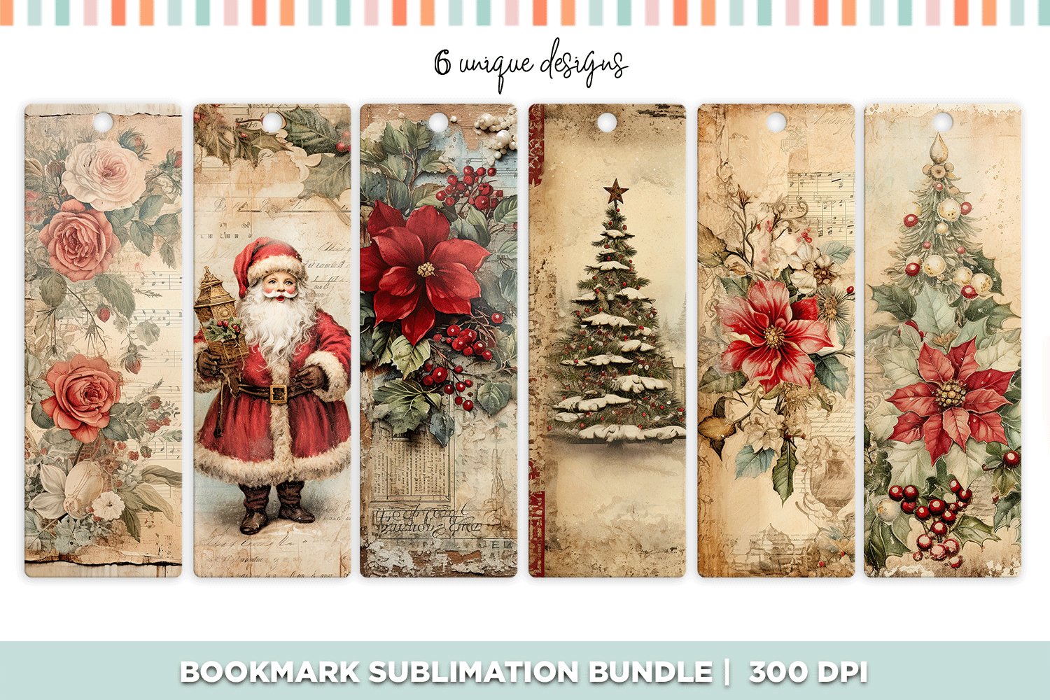 instant-download-printable-christmas-bookmarks-set