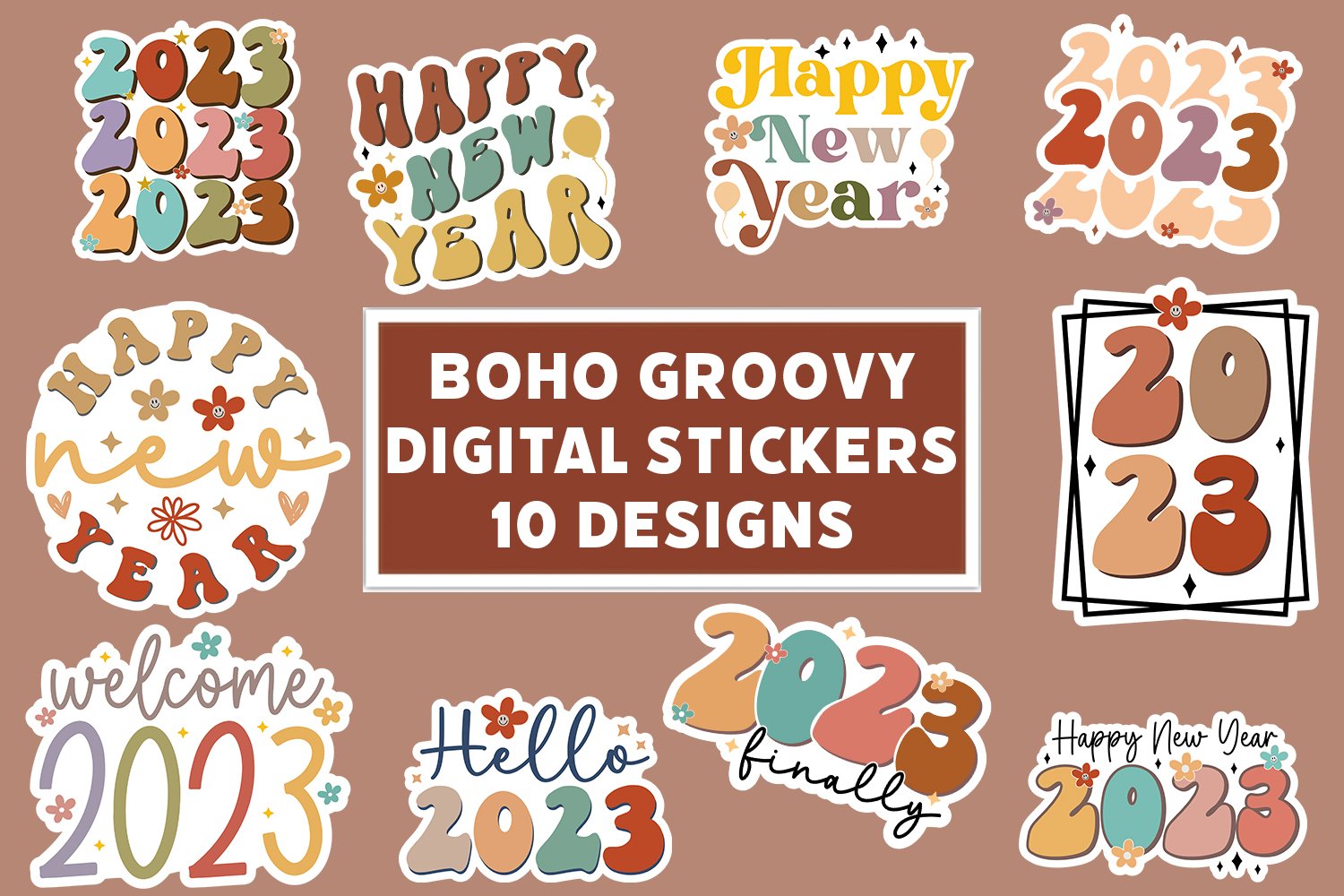 bundlebohogroovy ba03c538dc324eeade533eb8966111952817f5ad10d78d6c0320cd05d508ab90 boho groovy happy new year 2023 svg stickers pack (2262768)