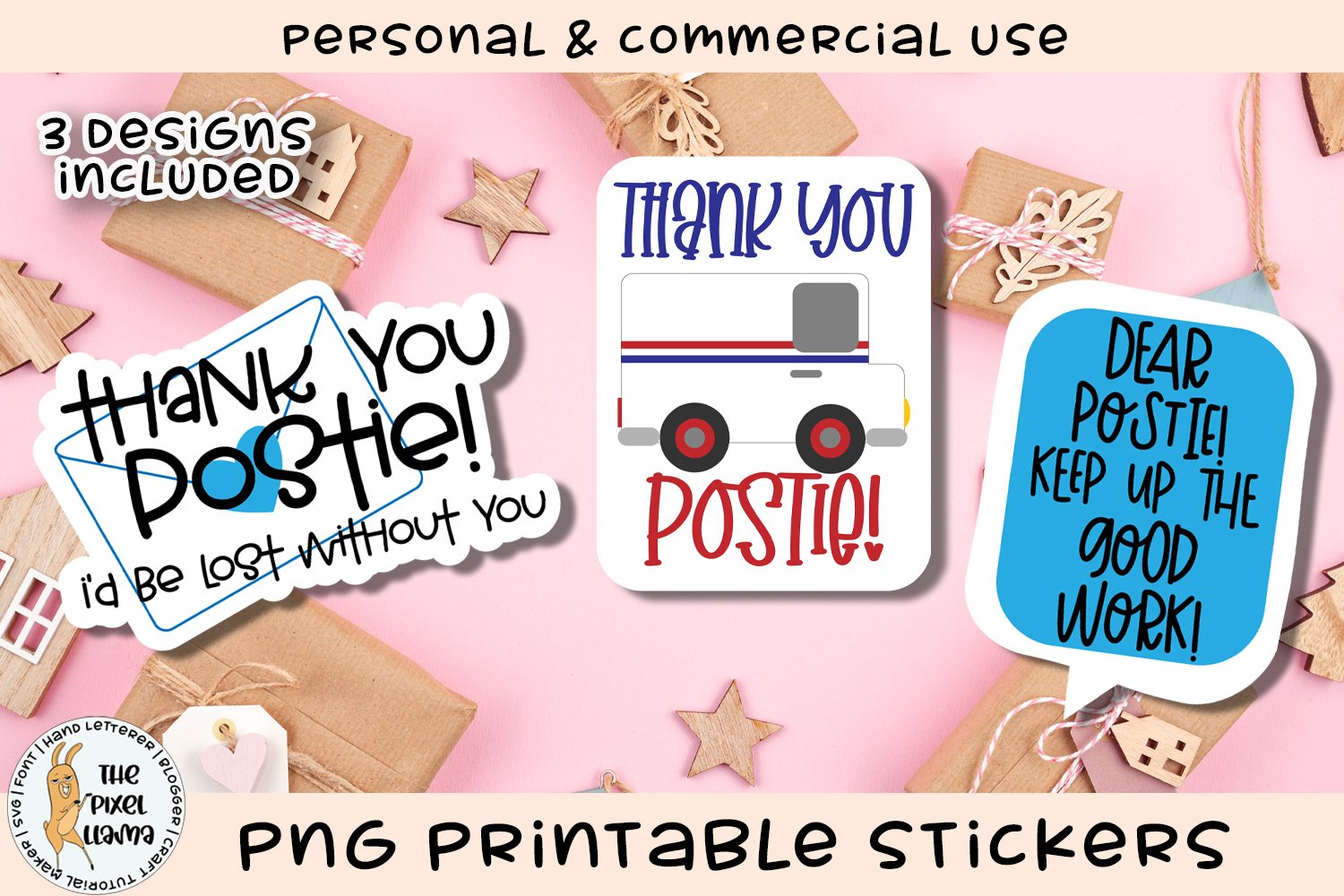 Thank You Postie Mail Carriers Printable Sticker 960496 Stickers Design Bundles Thank You Postie Mail Carriers Printable Sticker 960496 Stickers Design Bundles