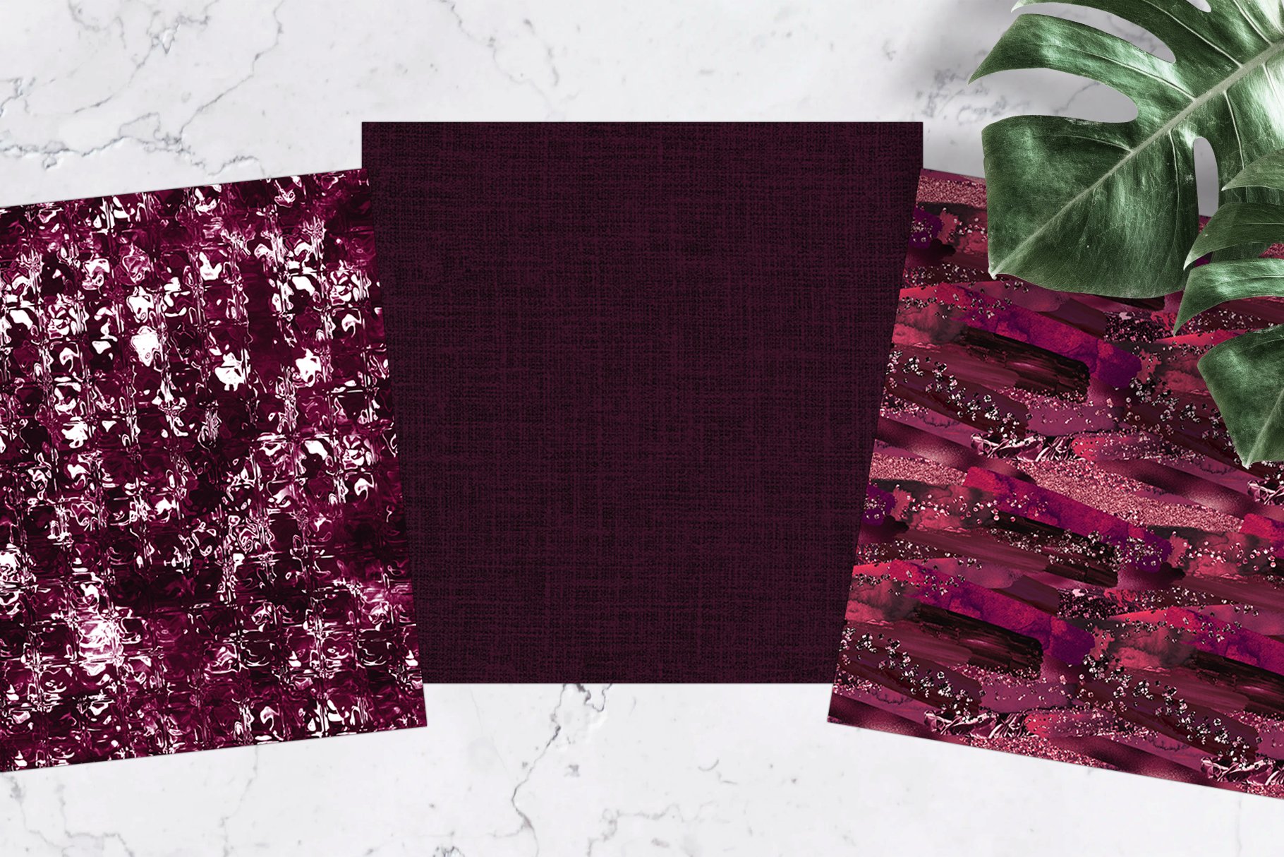 Pomegranate Digital Paper Pack