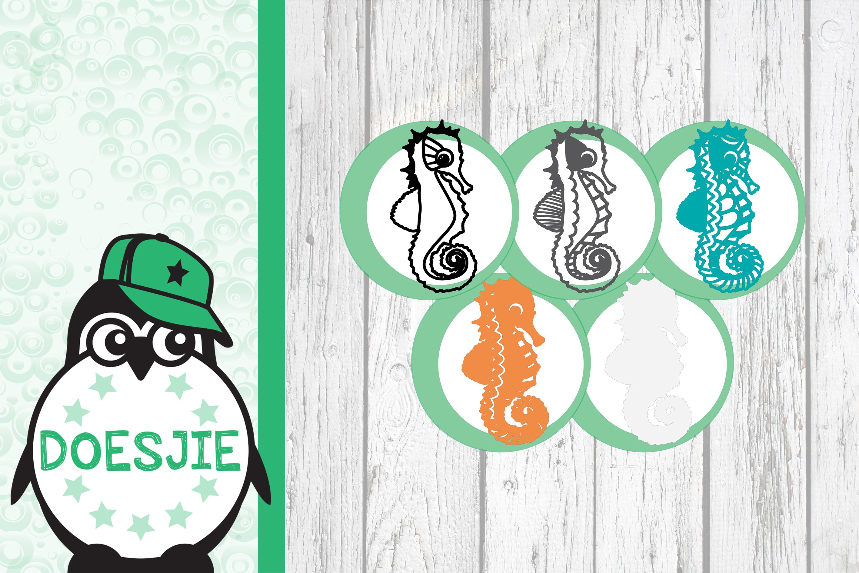 Download Seahorse 3D Mandala Svg Free - Layered SVG Cut File ...